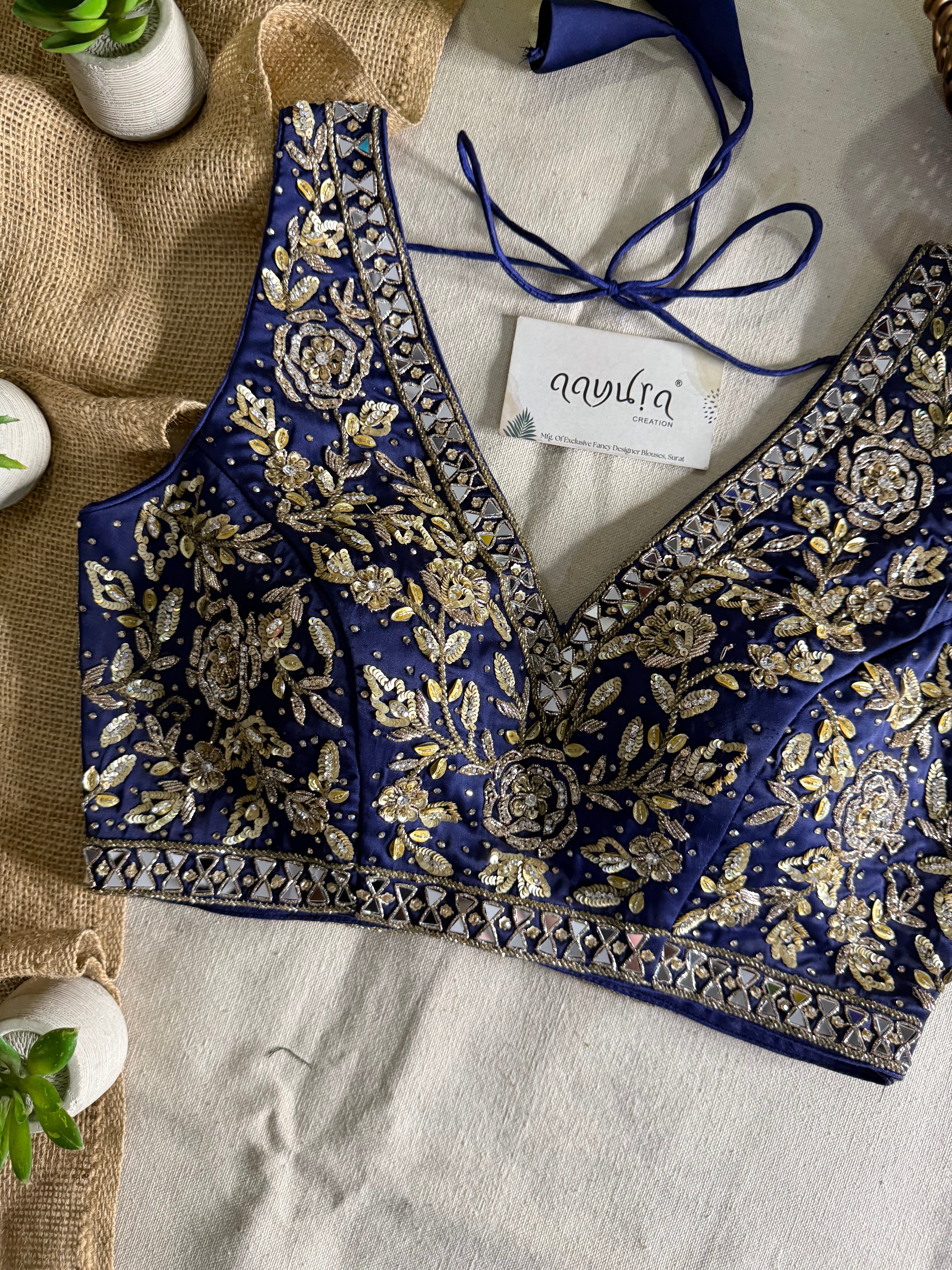 Royal Heritage Handwork Blouse