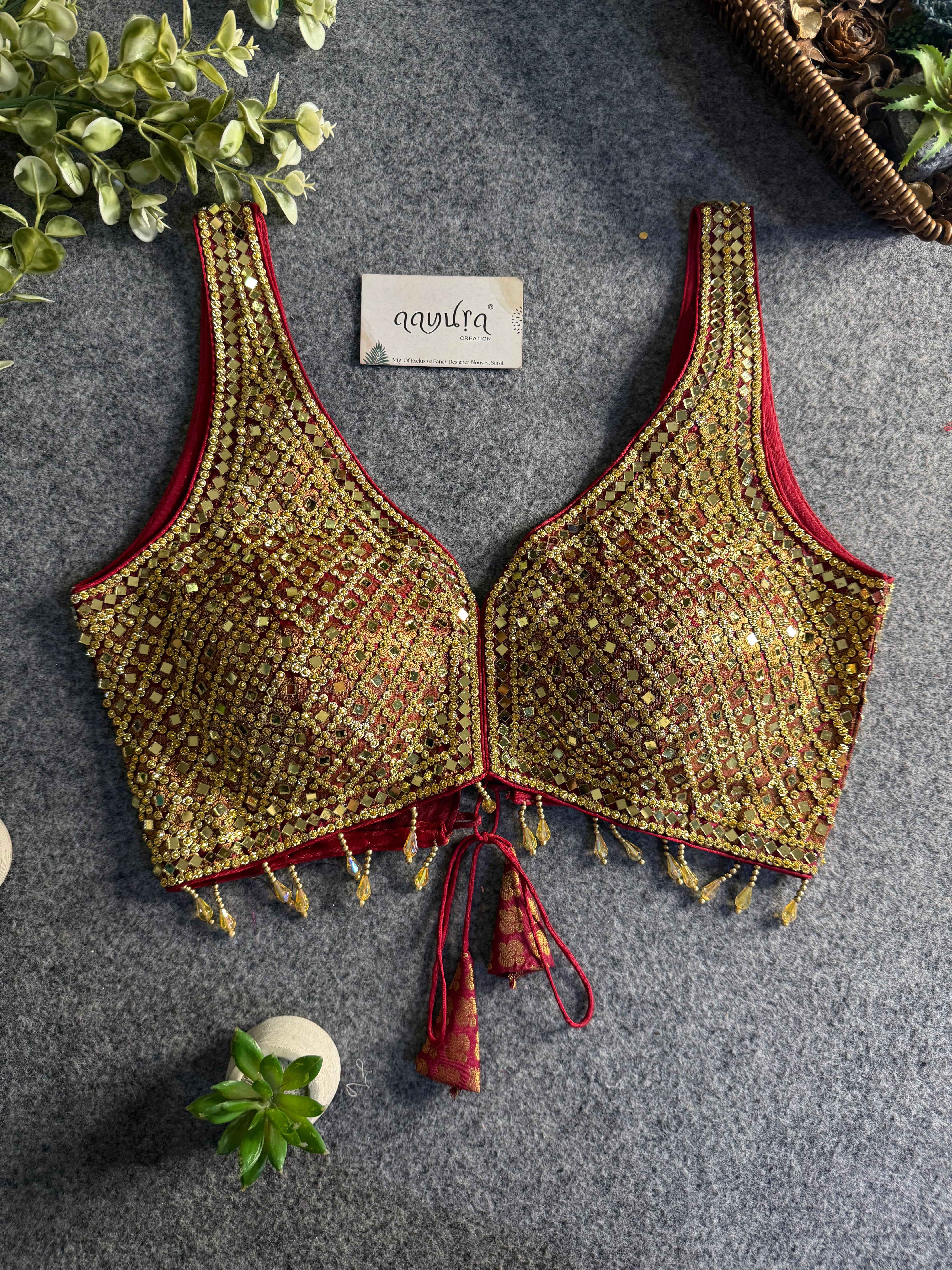Lunara Festive Glow Blouse