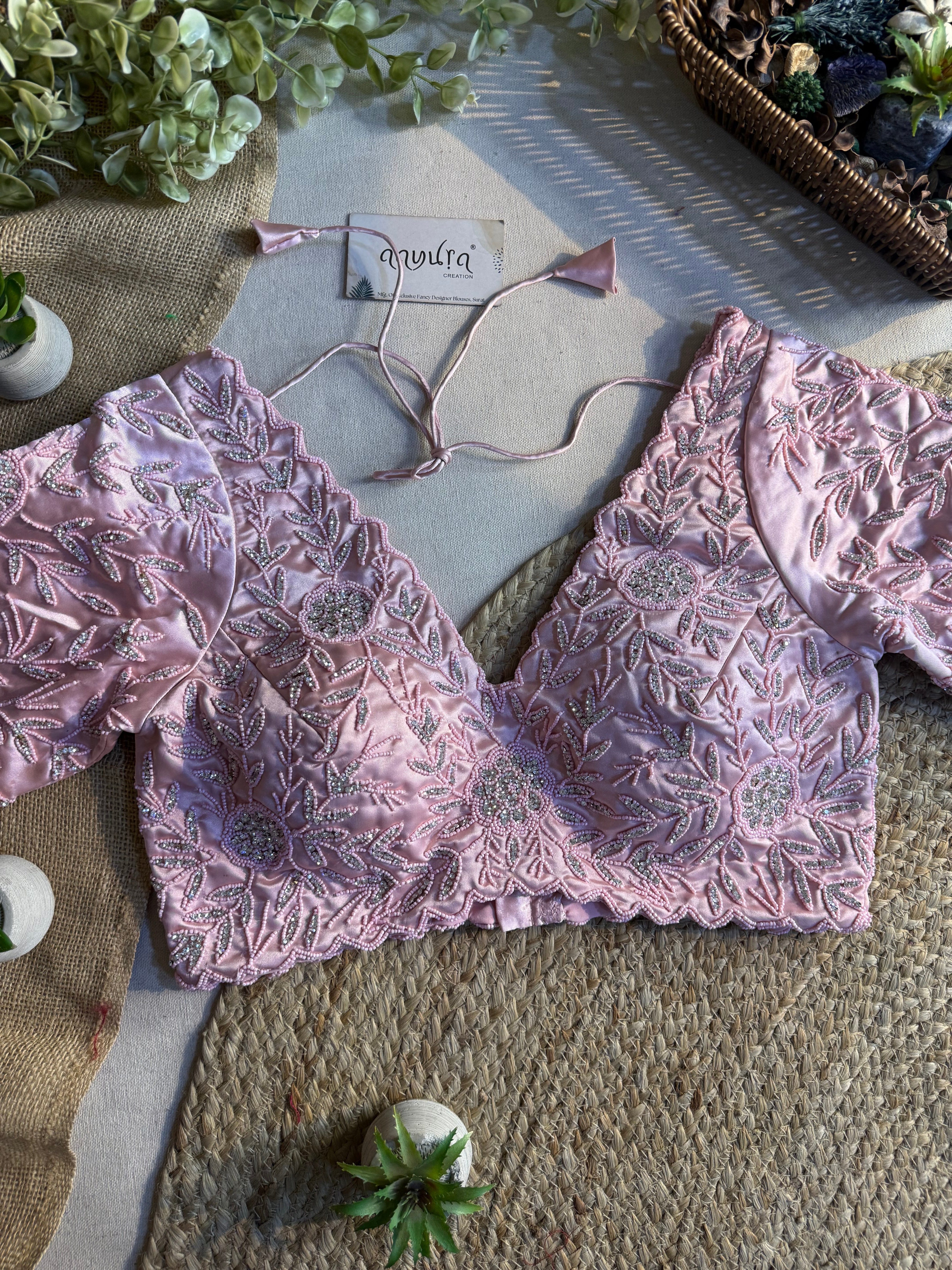 Aarvika Jarkan Work Blouse