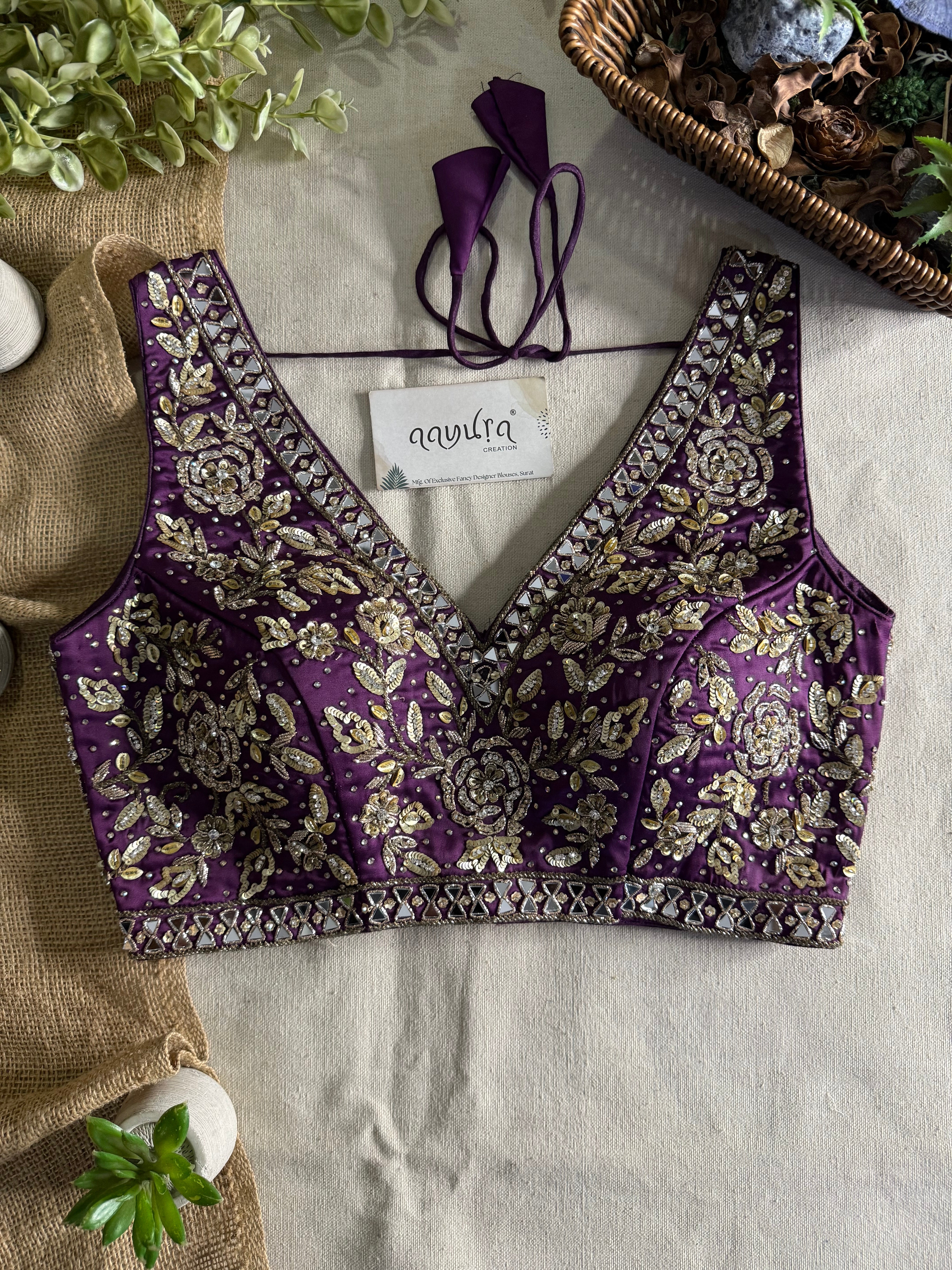 Royal Heritage Handwork Blouse