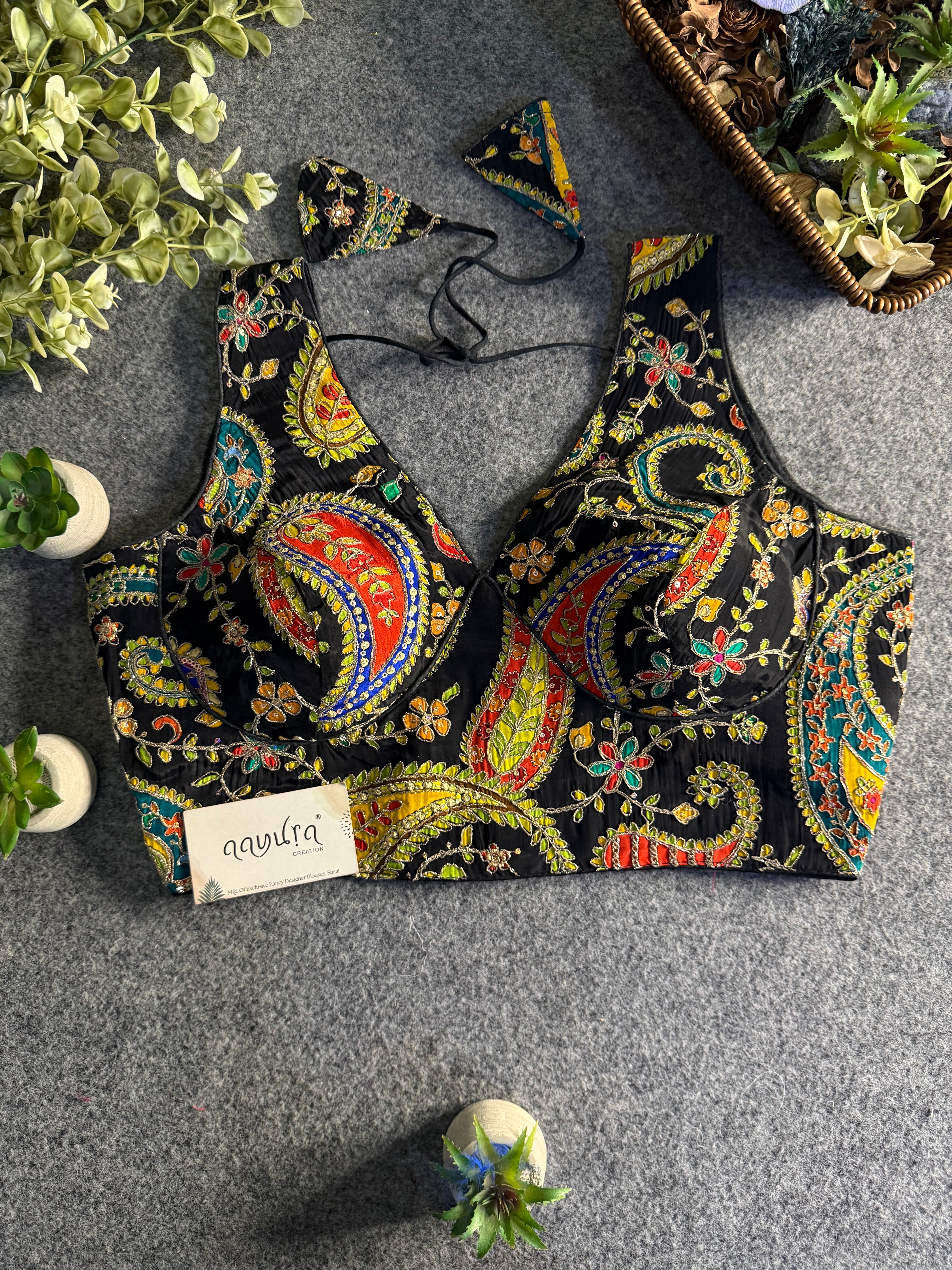 Anastasia Crape Silk Blouse