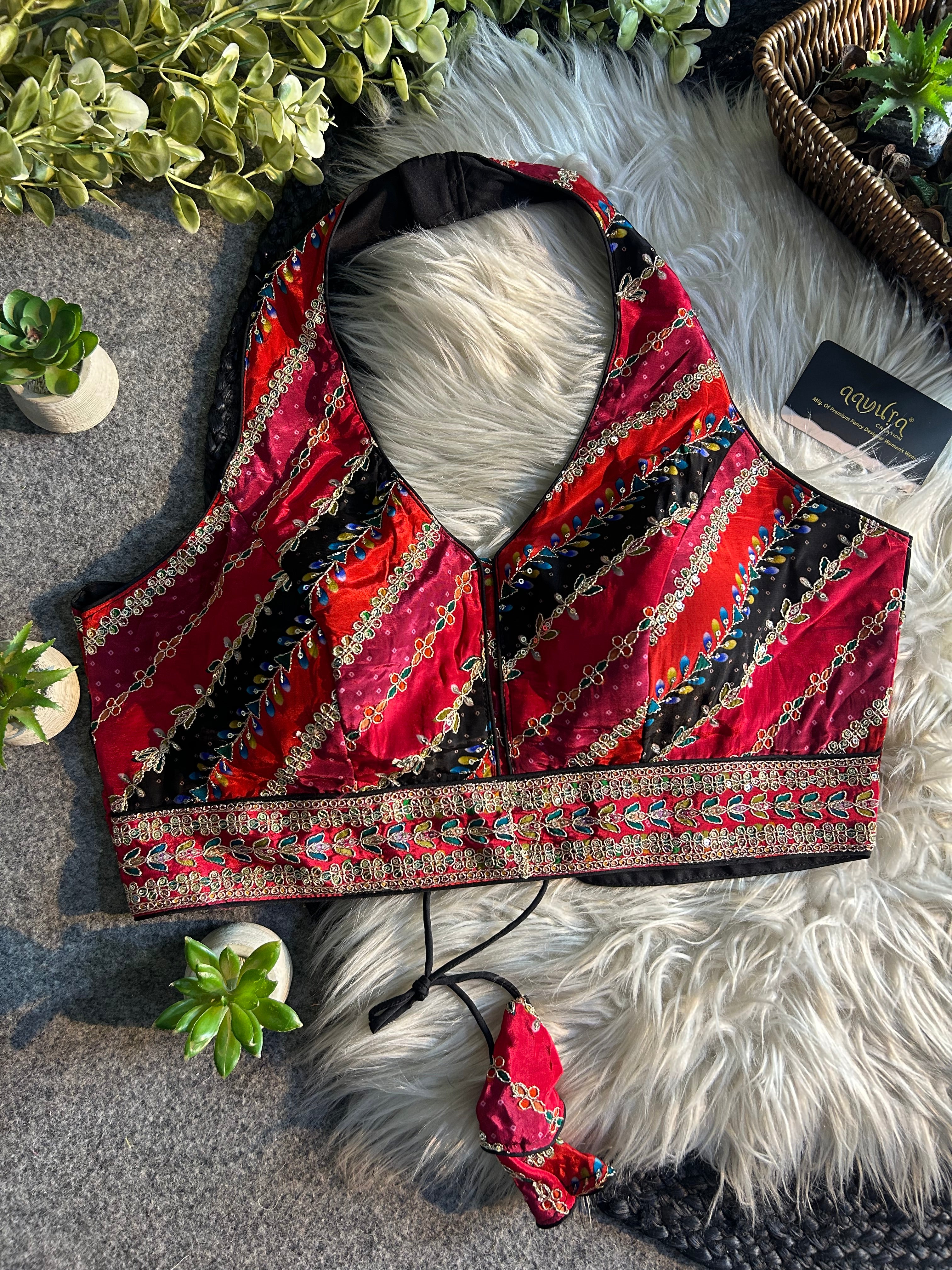 Elara Halter Blouse