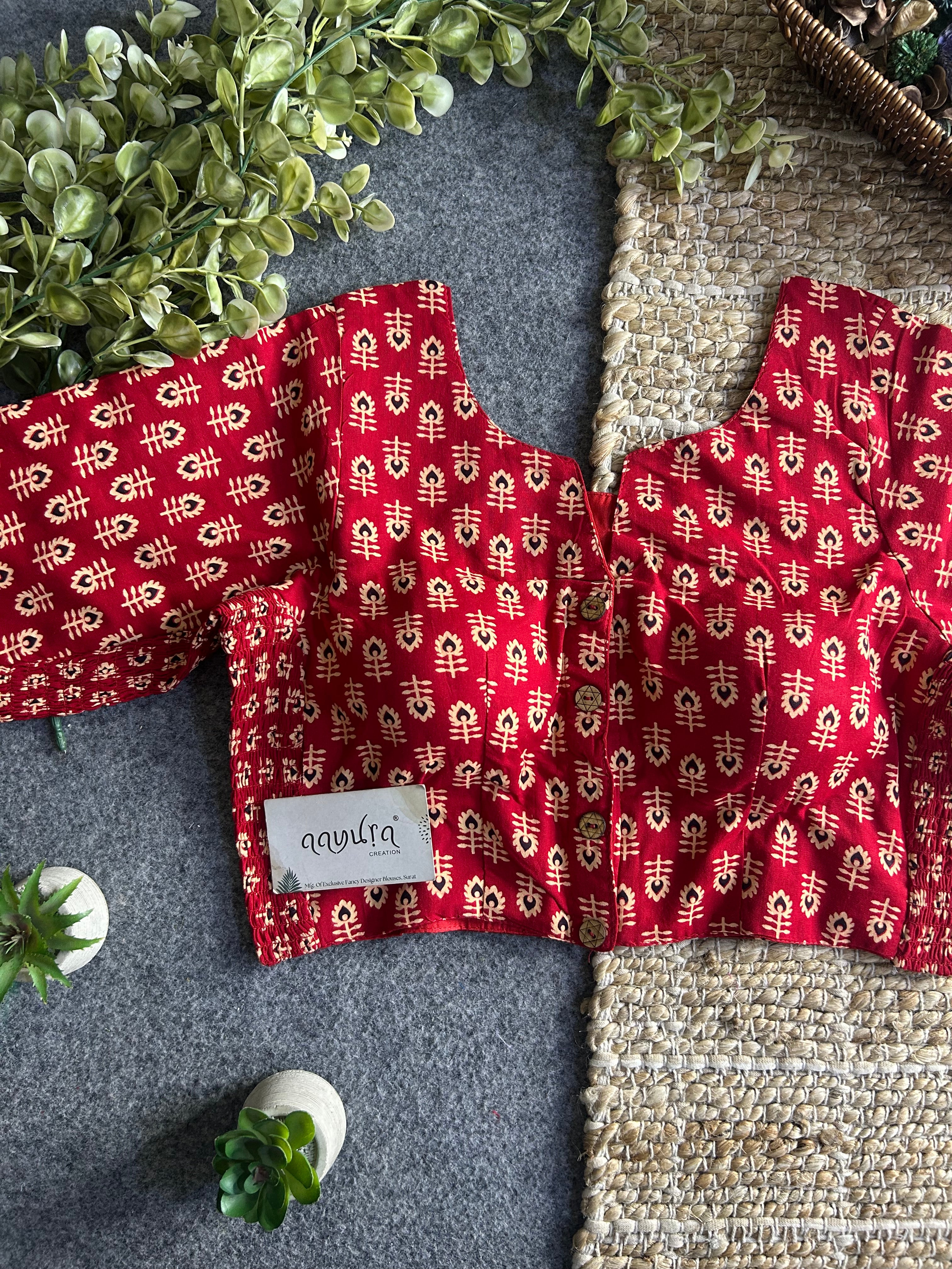 Cotton Streatchable Blouse