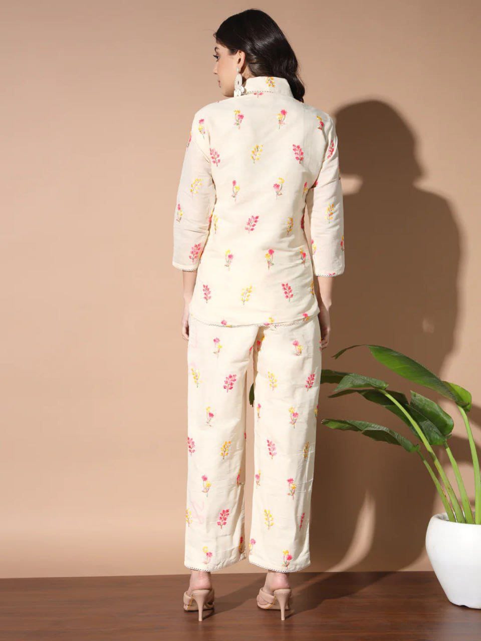 Classic Khadi Style Co-ord Set