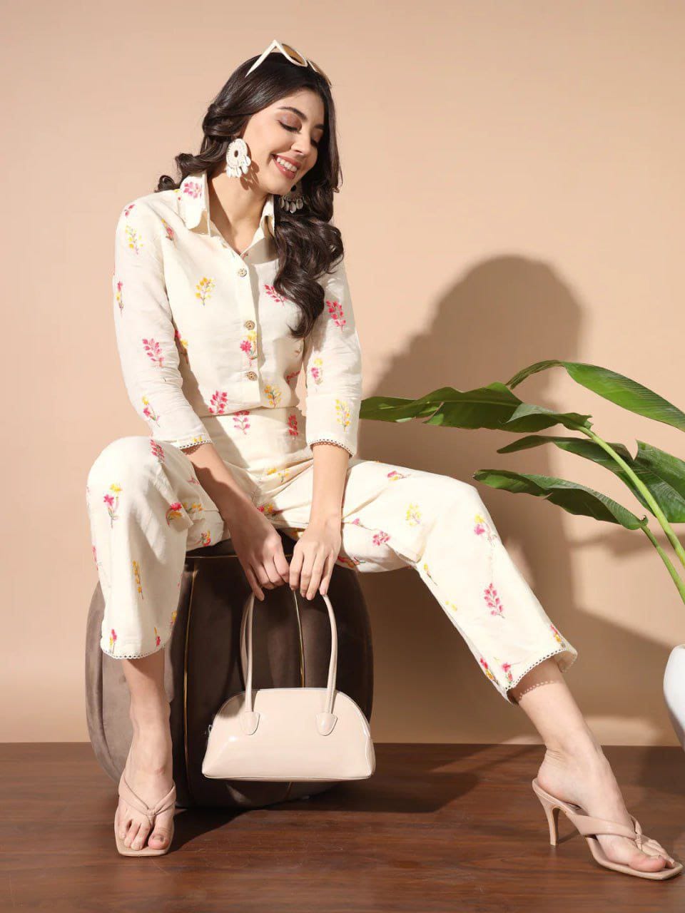 Classic Khadi Style Co-ord Set