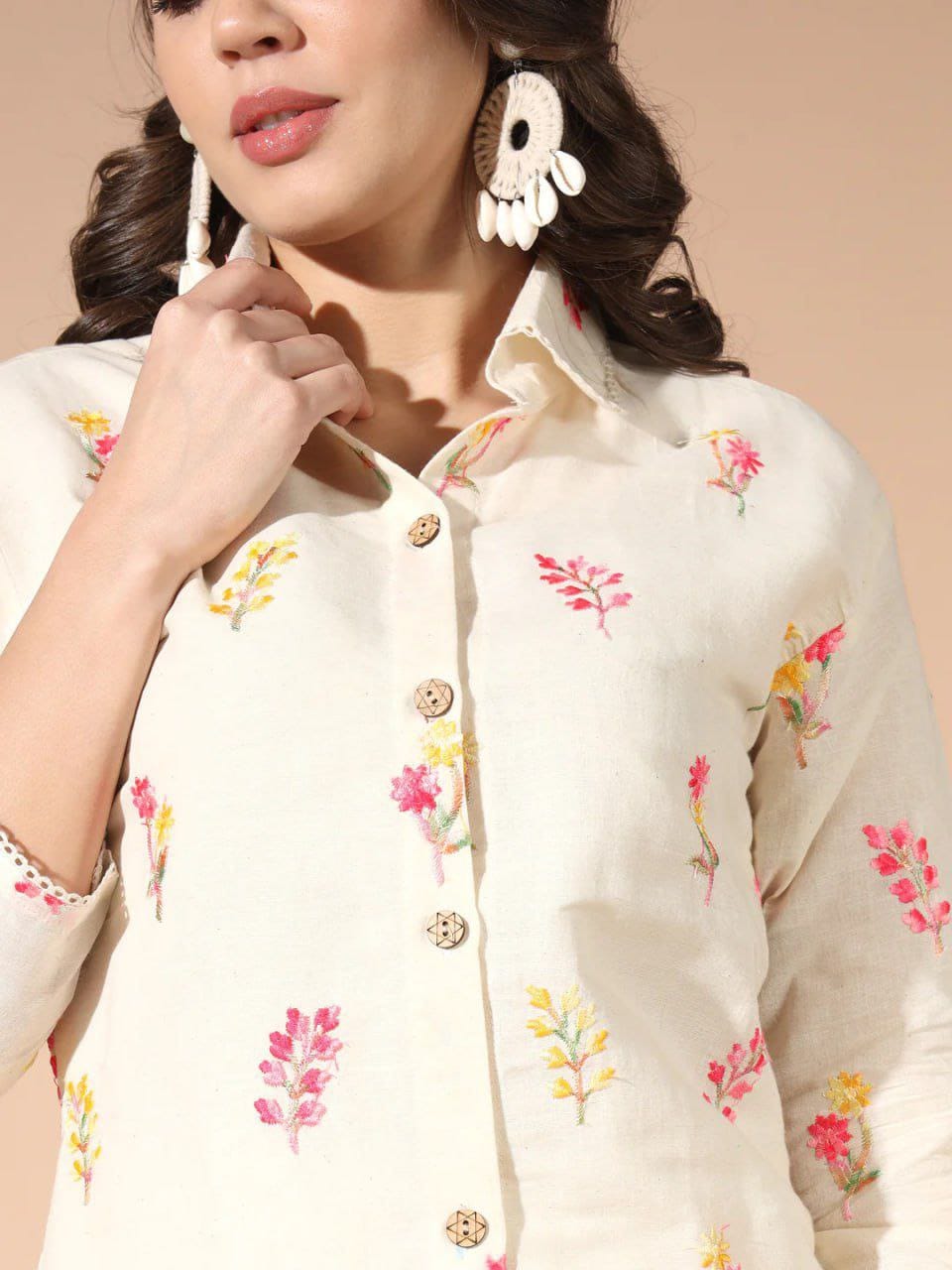 Classic Khadi Style Co-ord Set