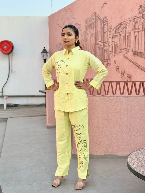 Classic Khadi Style Co-ord Set