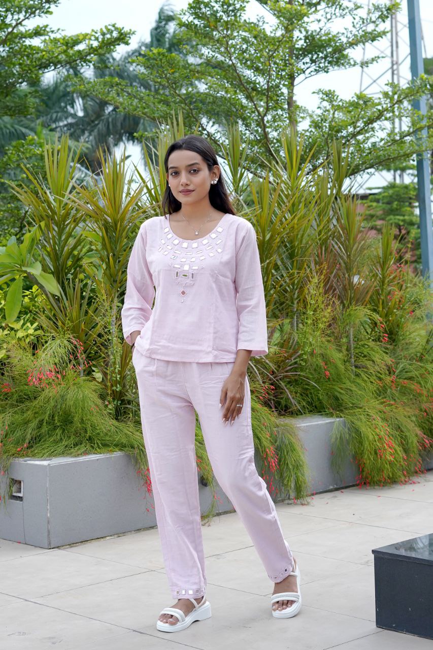 Classic Khadi Style Co-ord Set