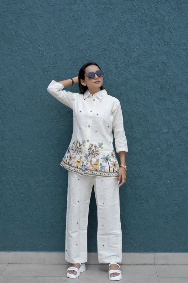 Classic Khadi Style Co-ord Set