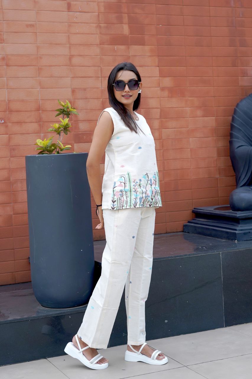 Classic Khadi Style Co-ord Set