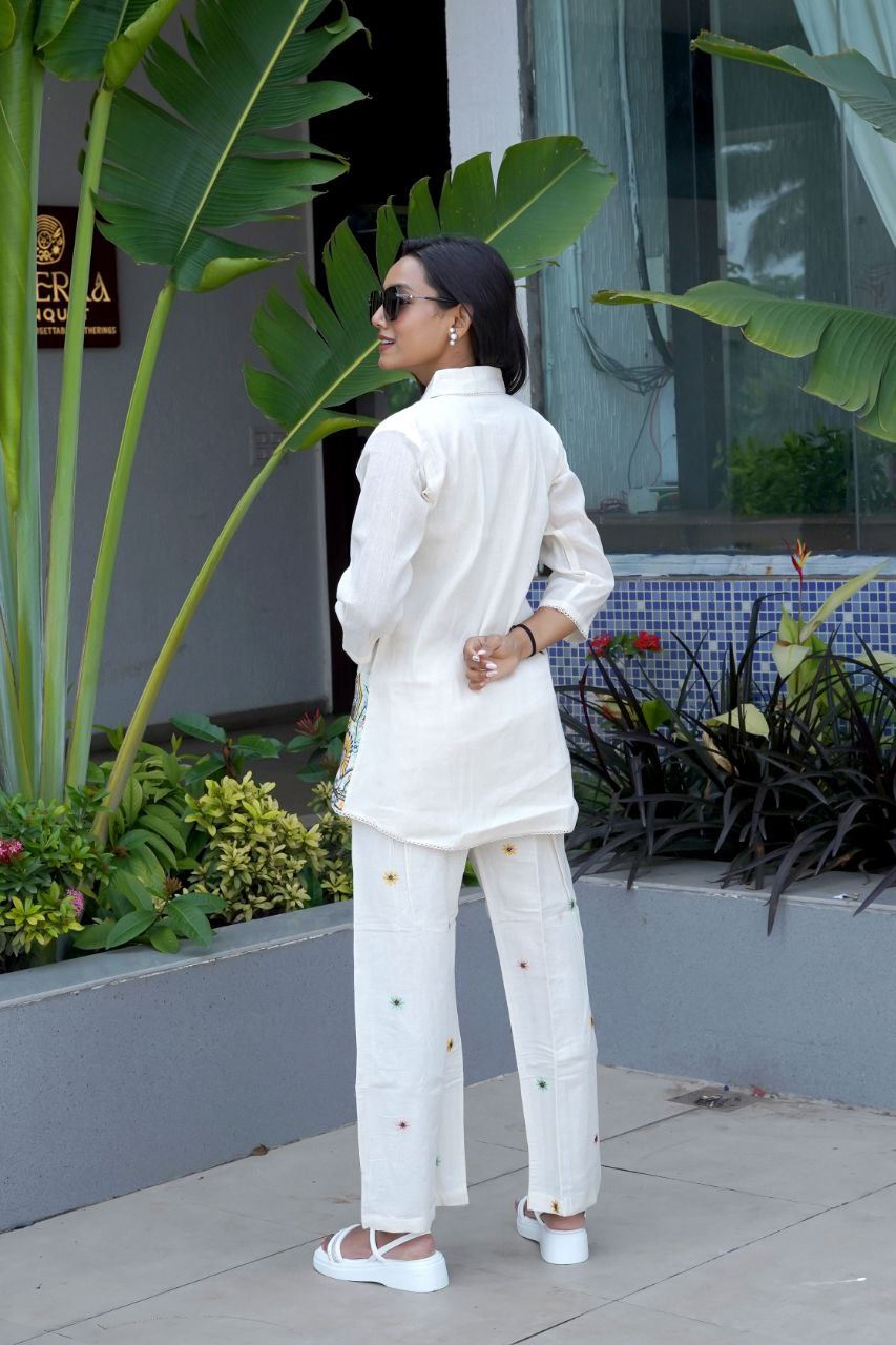 Classic Khadi Style Co-ord Set