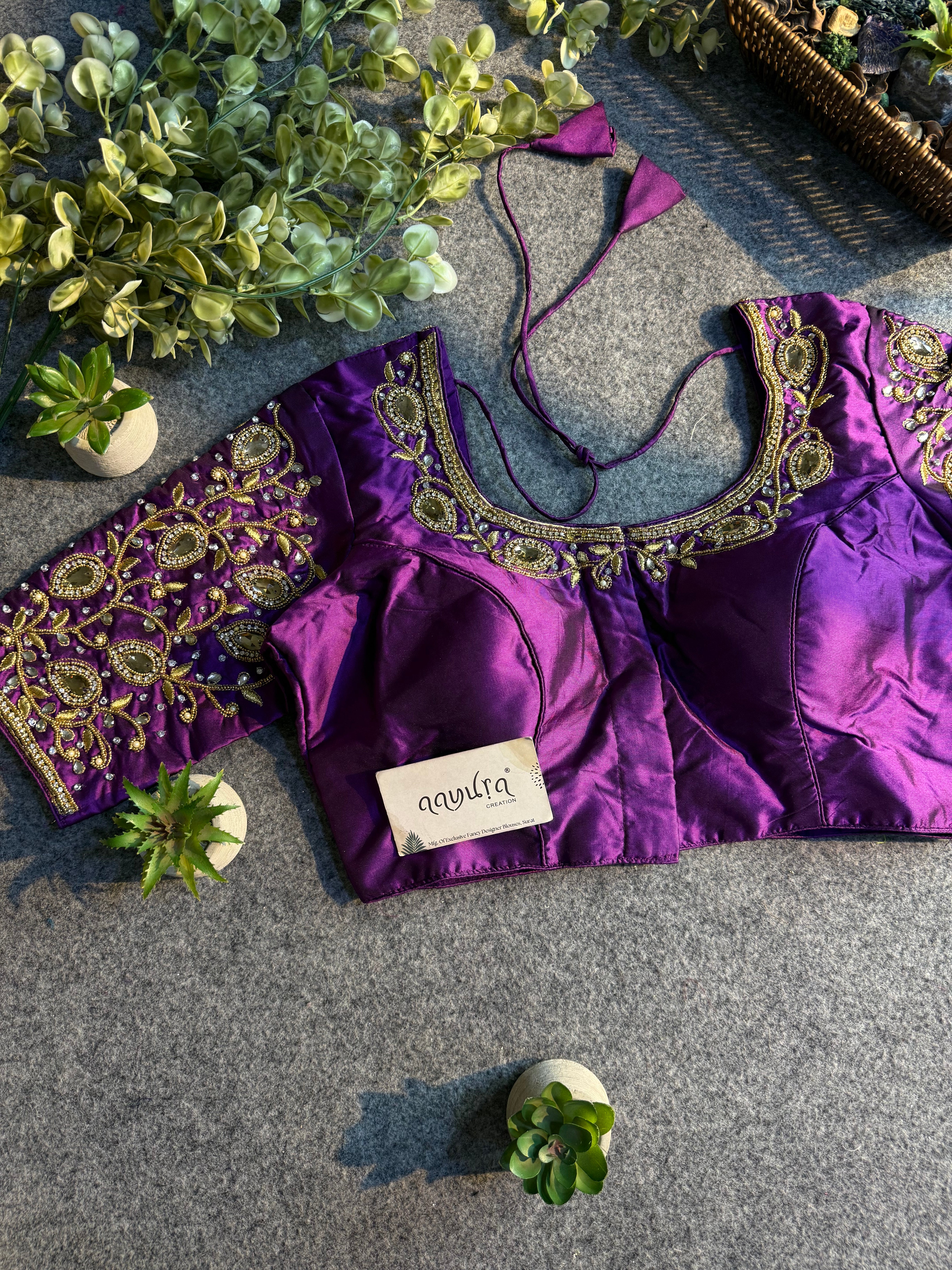 Twinkle Aari Work Blouse
