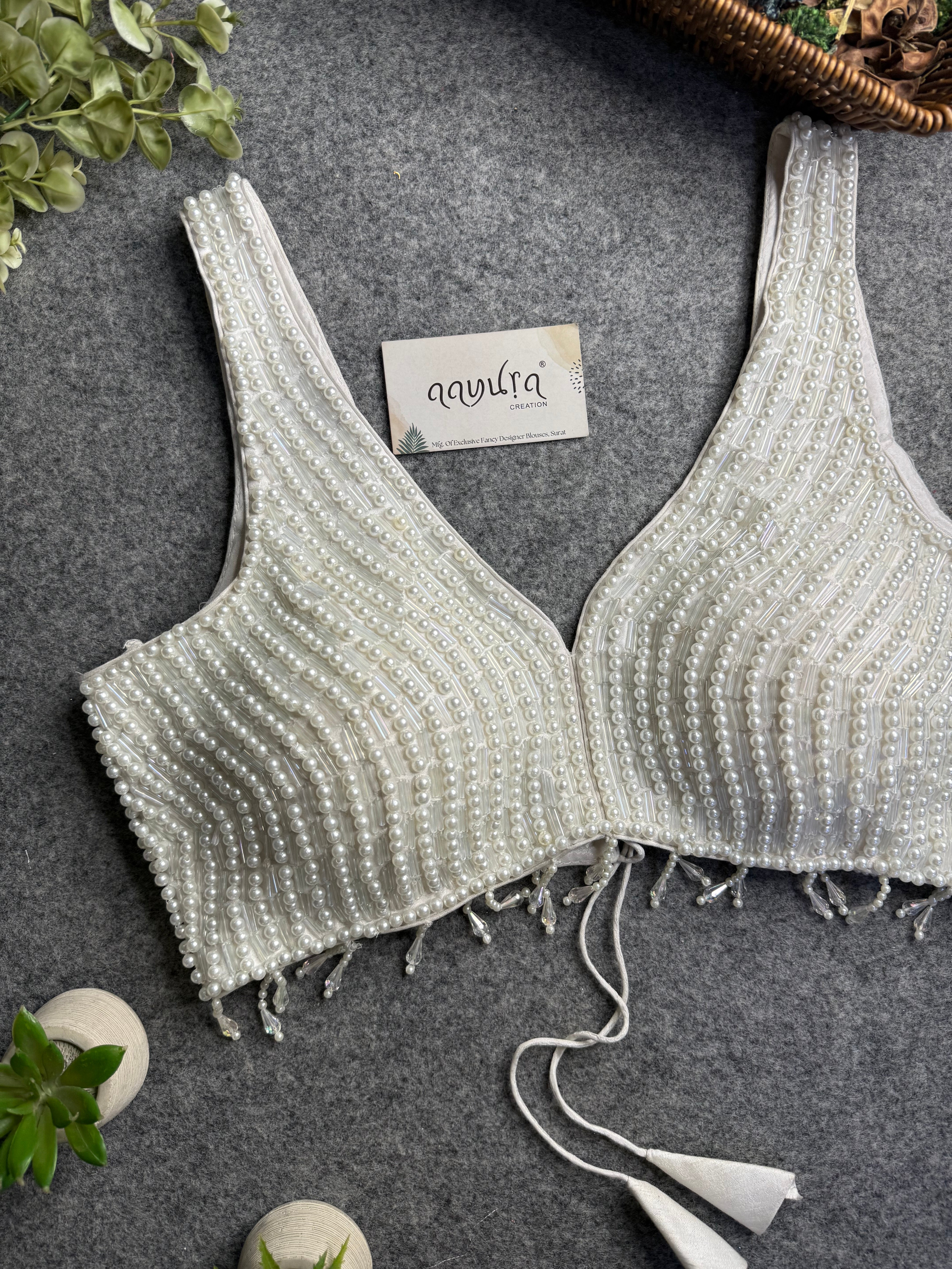 Adwita Pearl Blouse