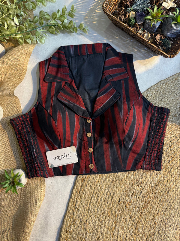 Comfort Fit Ikkath Streachable Blouse