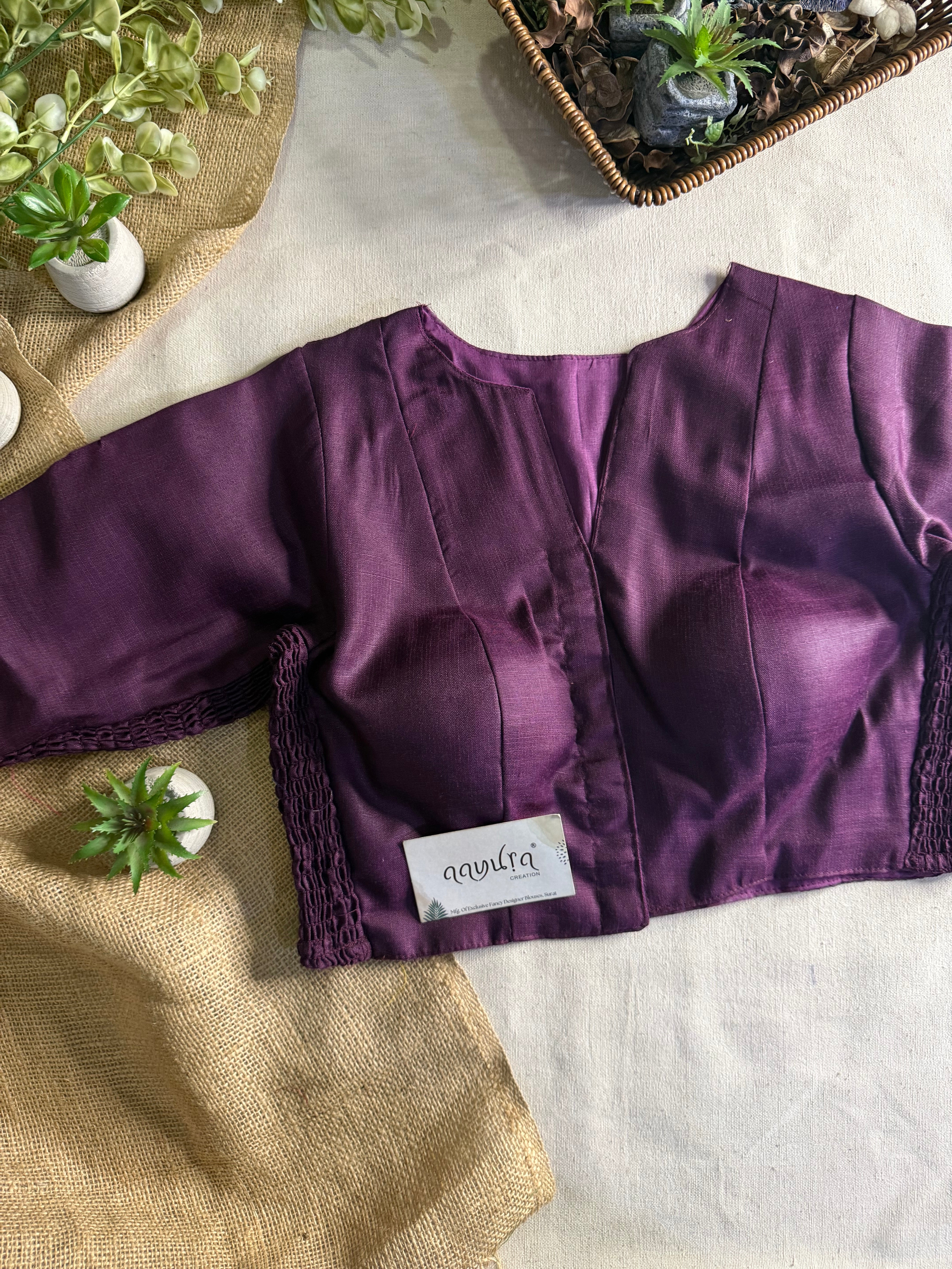 Comfort Fit Cotton Blouse