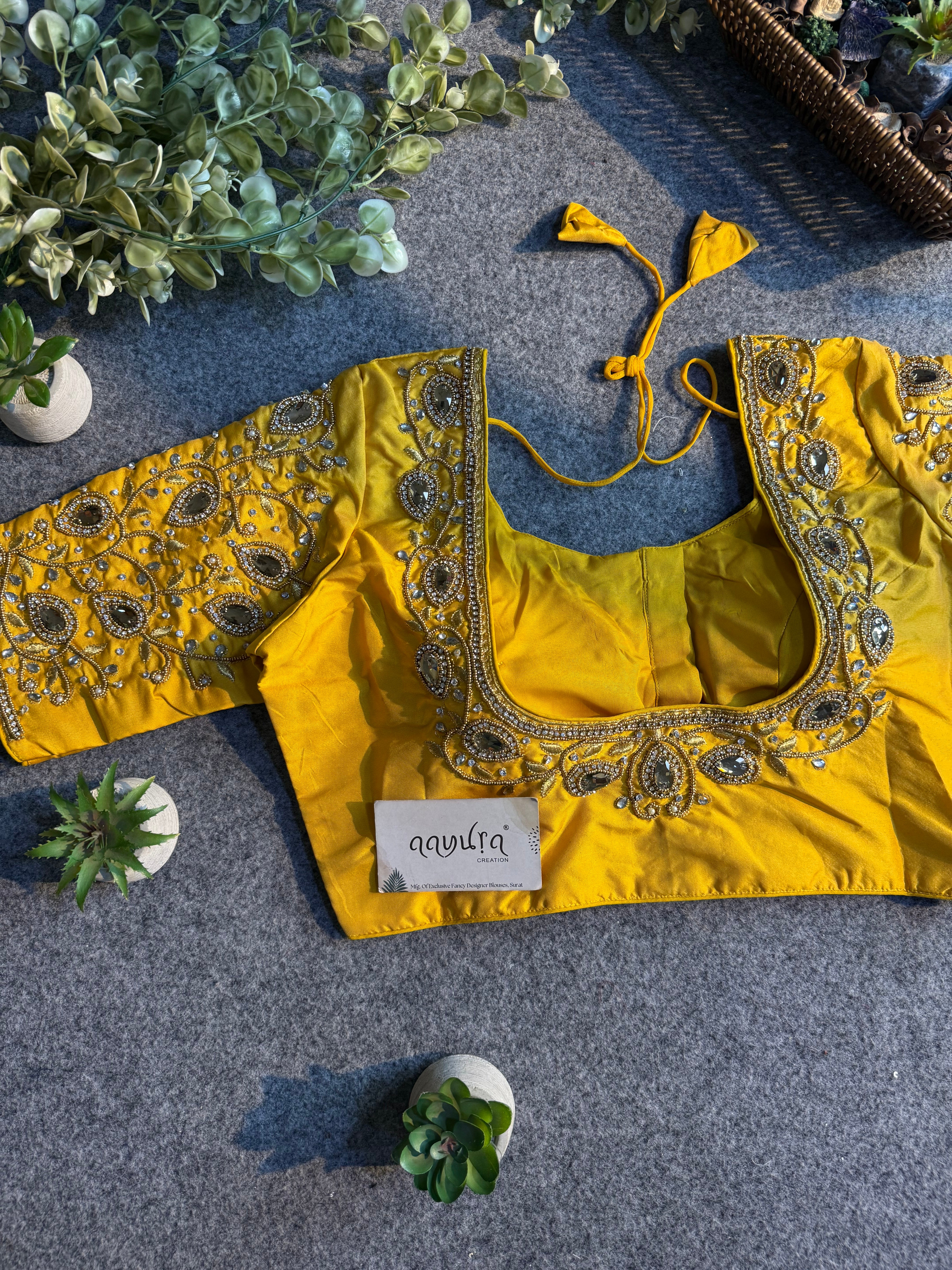 Twinkle Aari Work Blouse