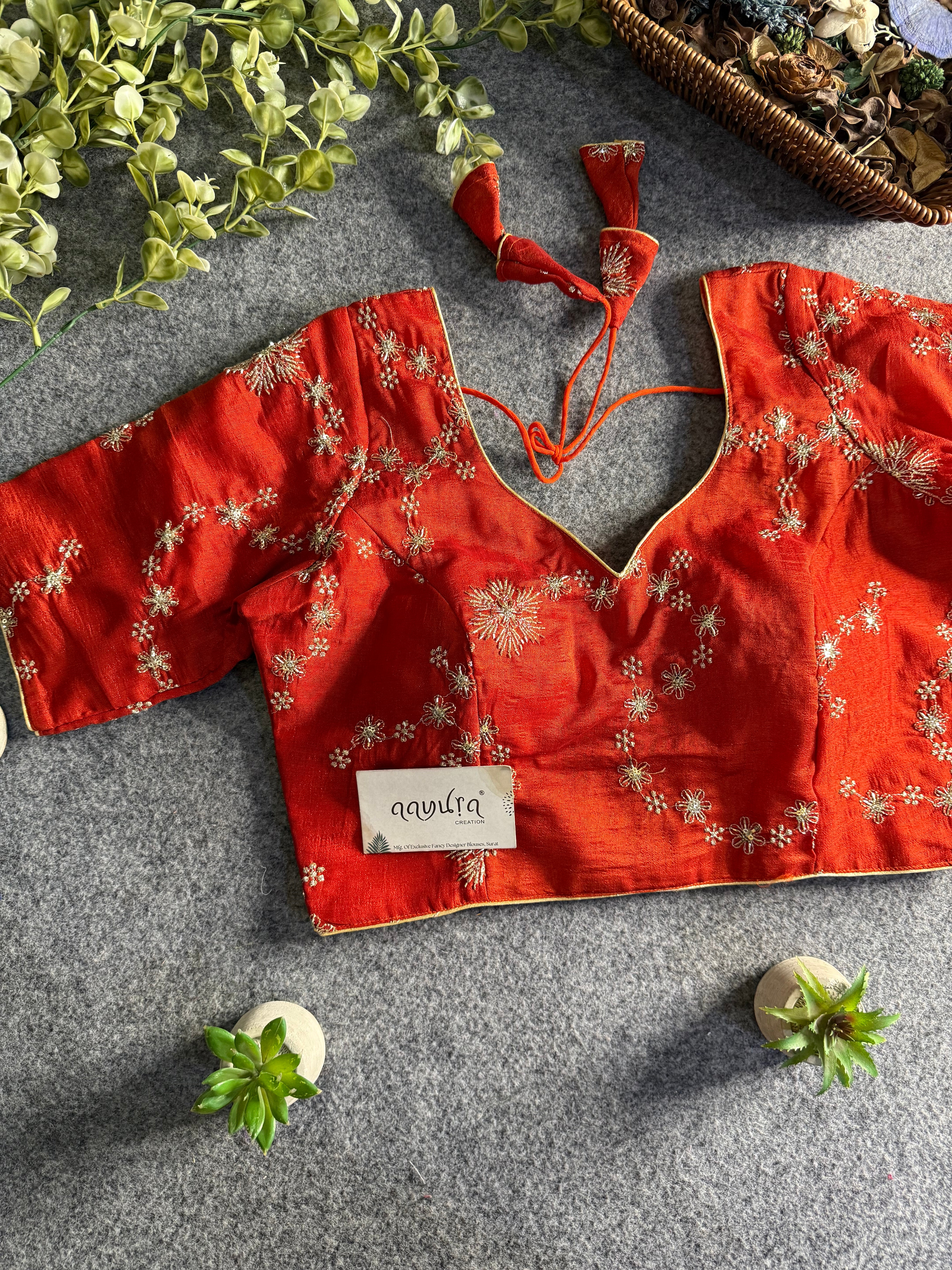 Sadvika-2 Vichitra Silk Blouse