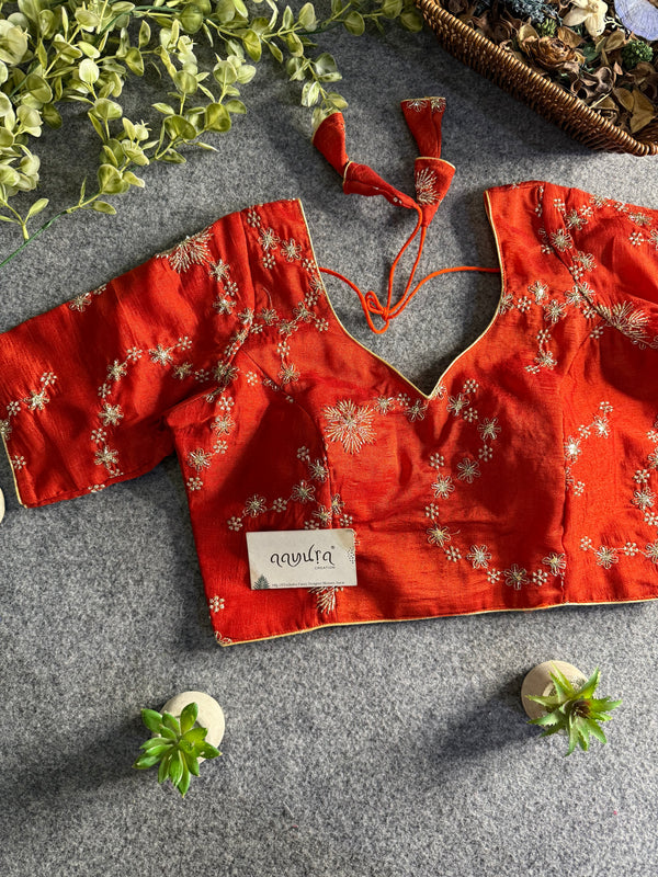 Sadvika-2 Vichitra Silk Blouse