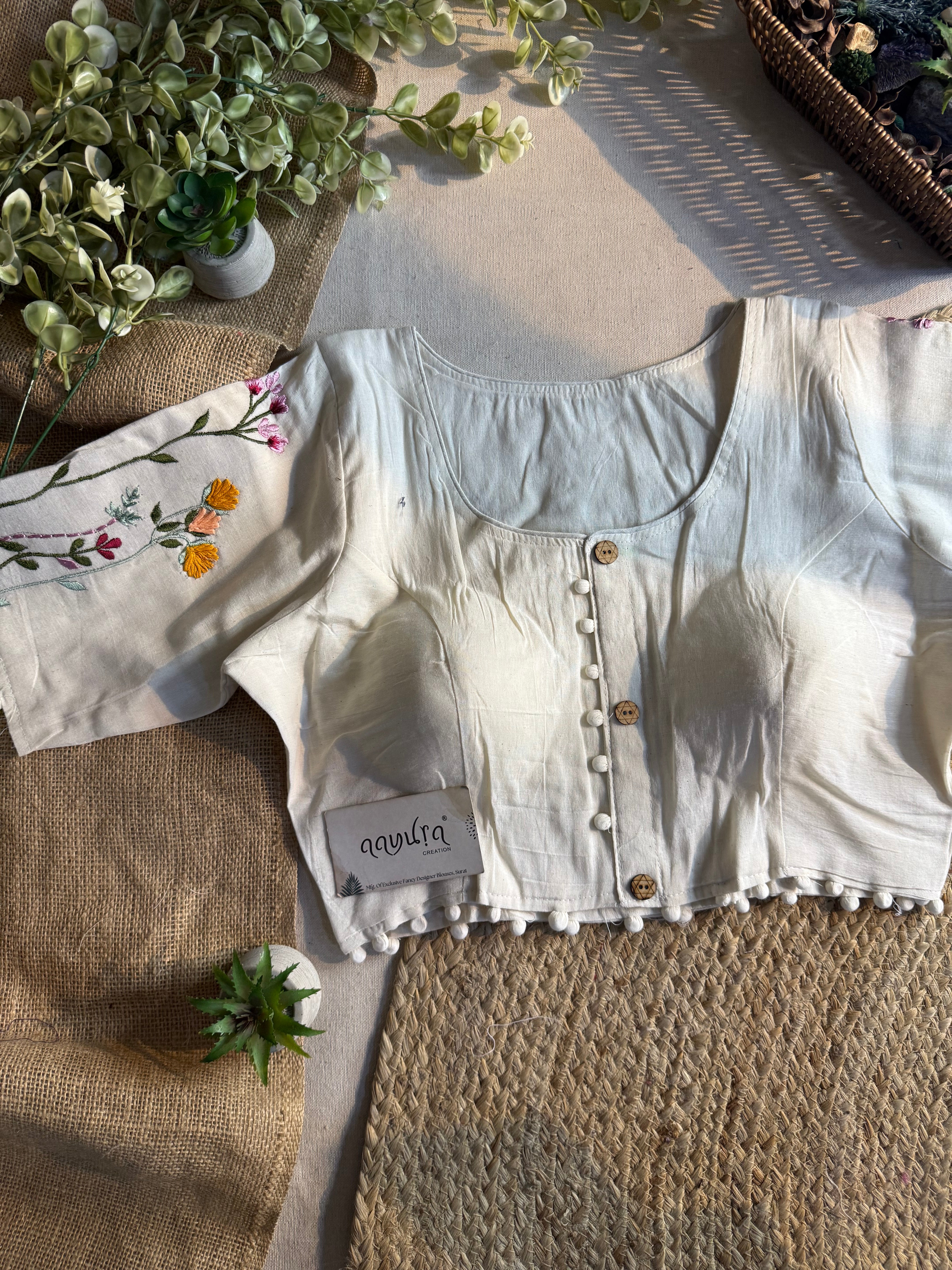 Elite Craft Cotton Blouse