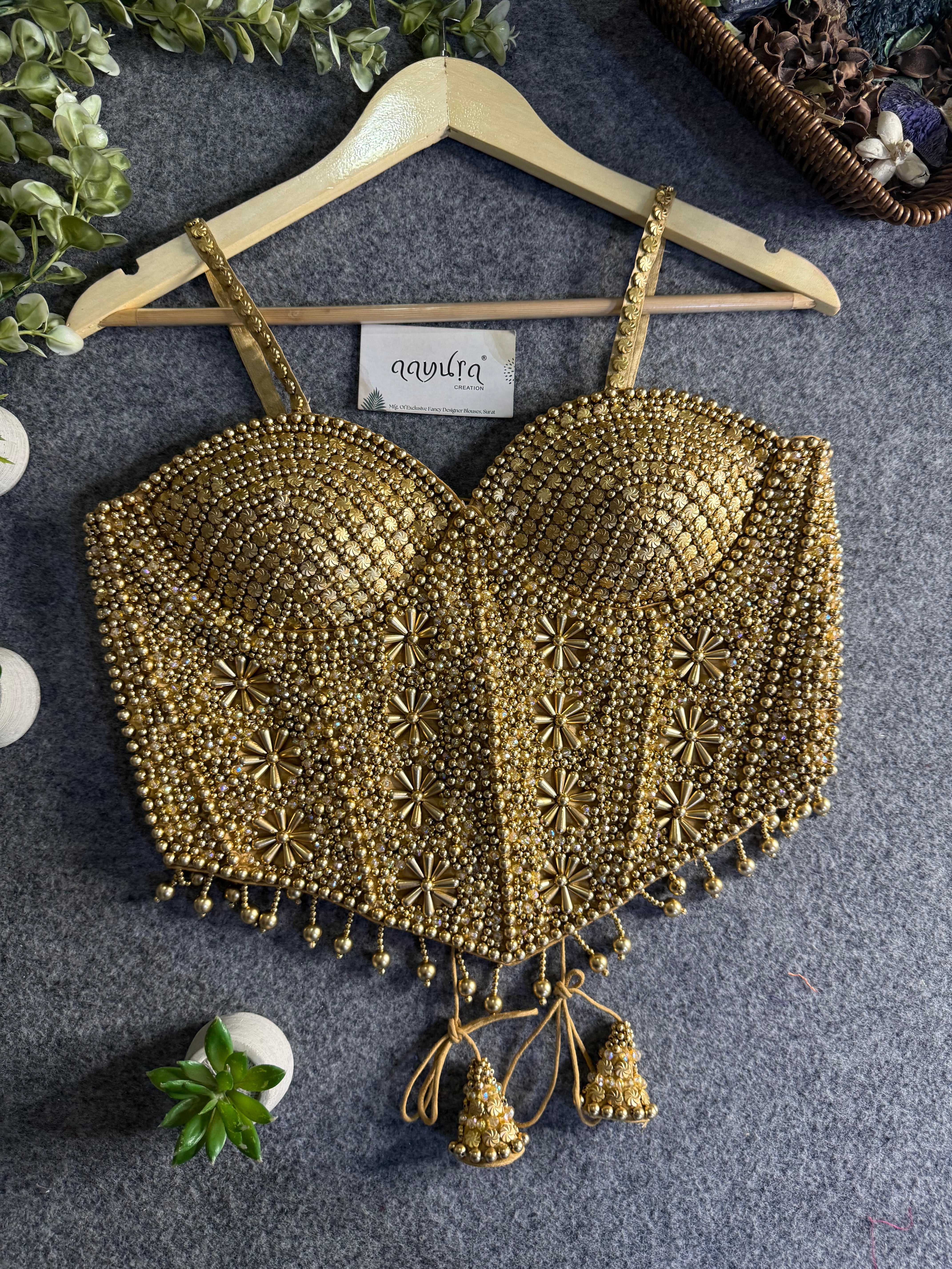CHIKU GOLD CHITRA CO-ORD SET