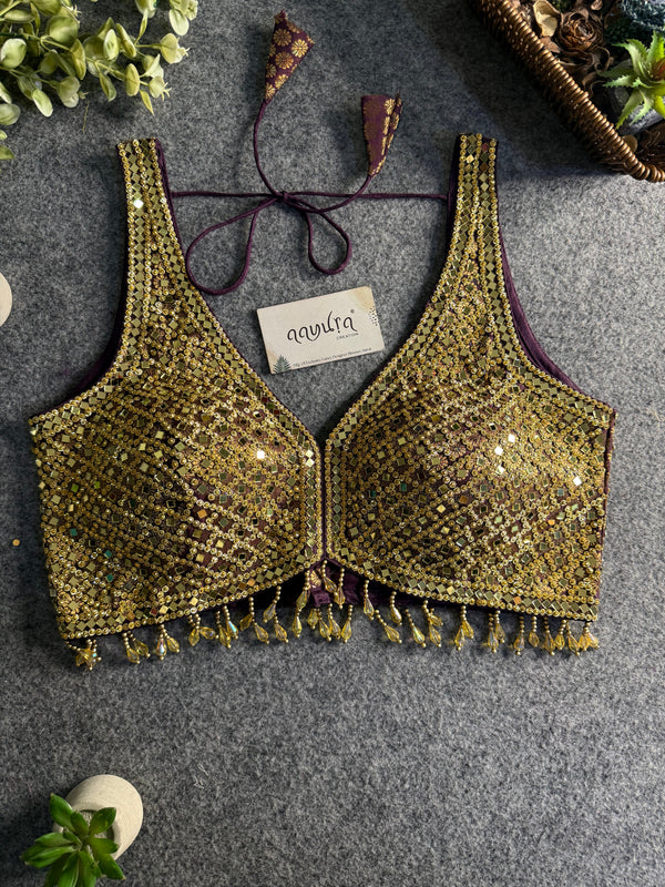 Lunara Festive Glow Blouse