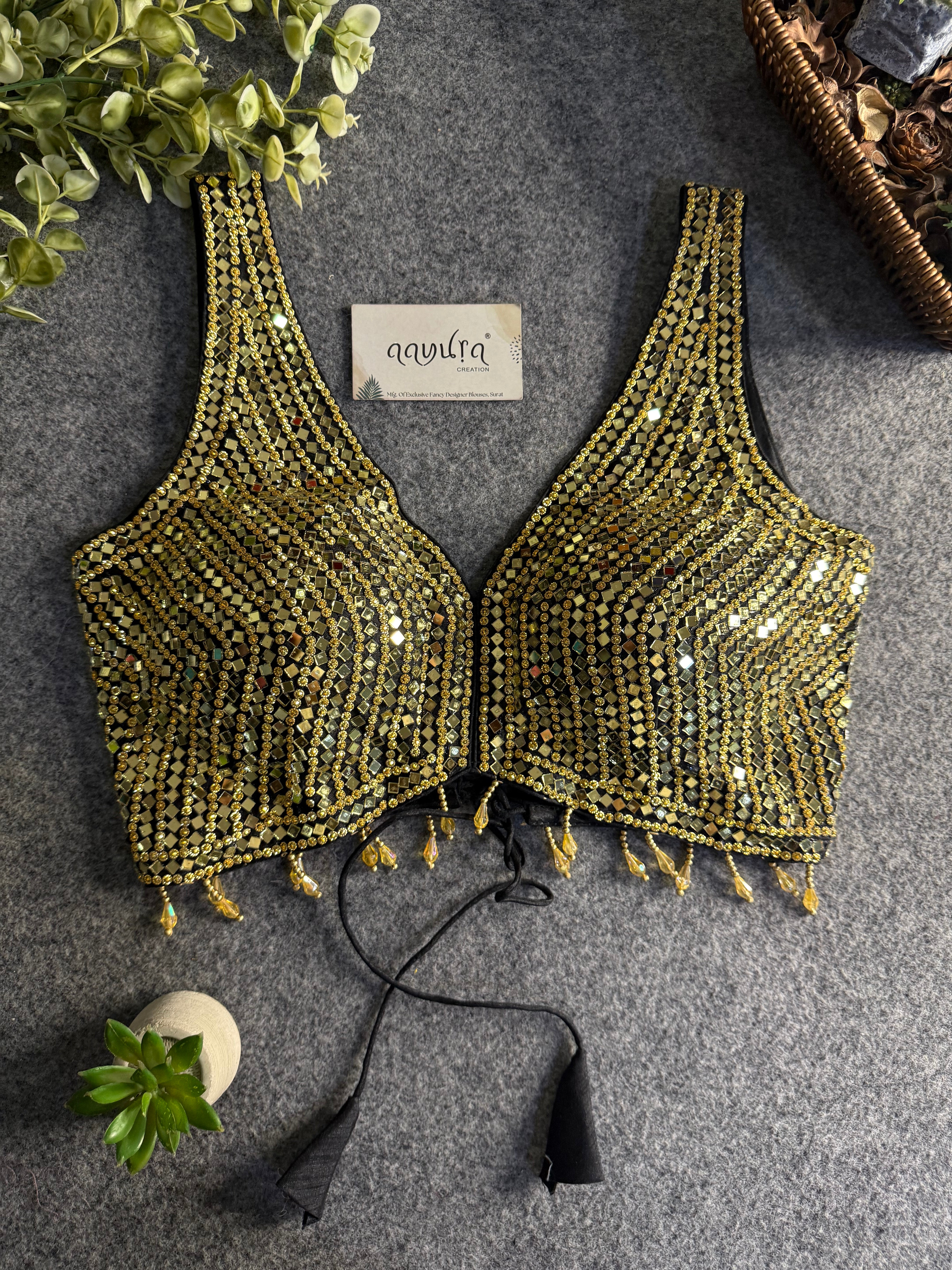 Lunara Festive Glow Blouse