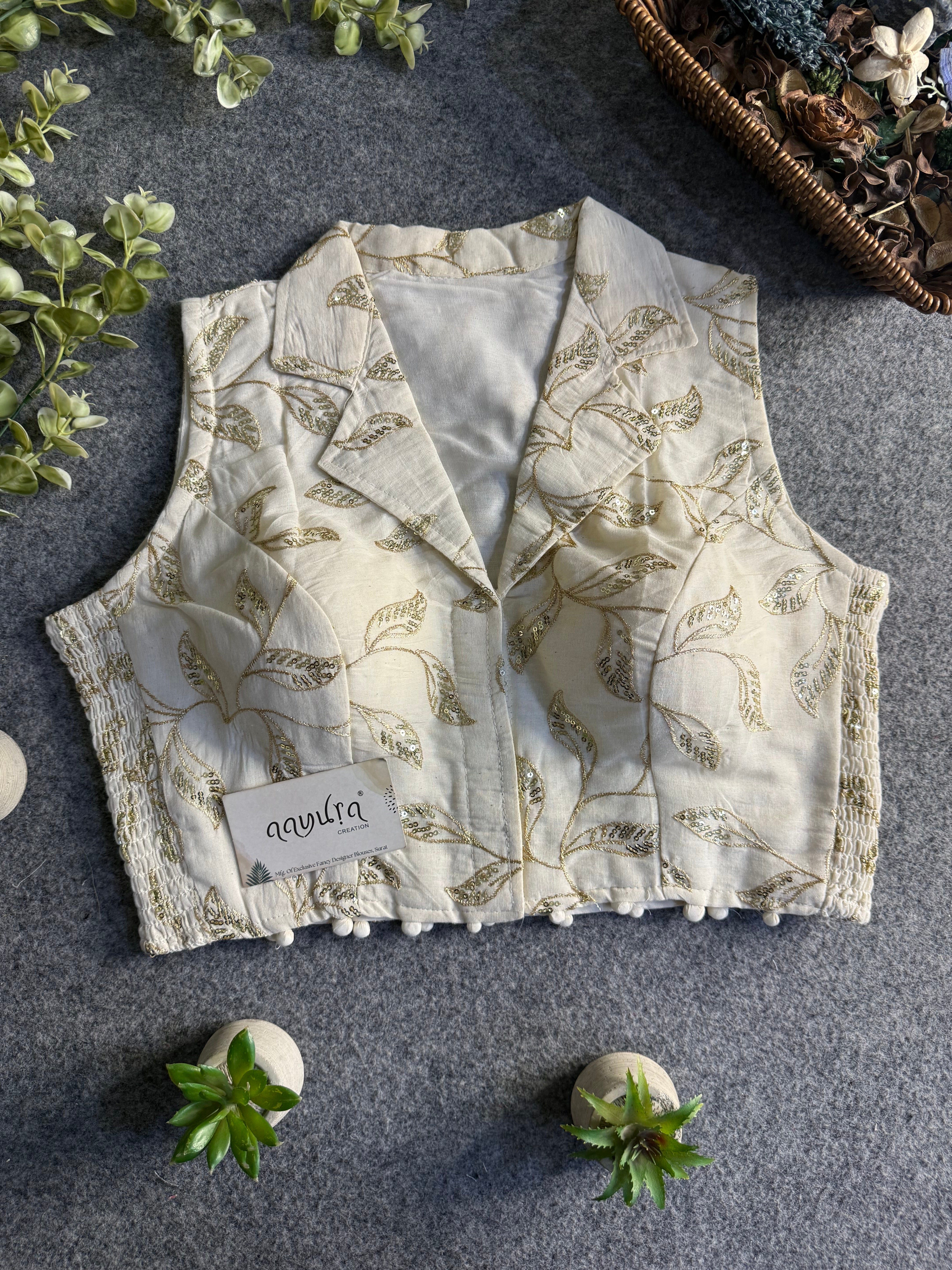 FlexiFit Cotton Designer Blouse