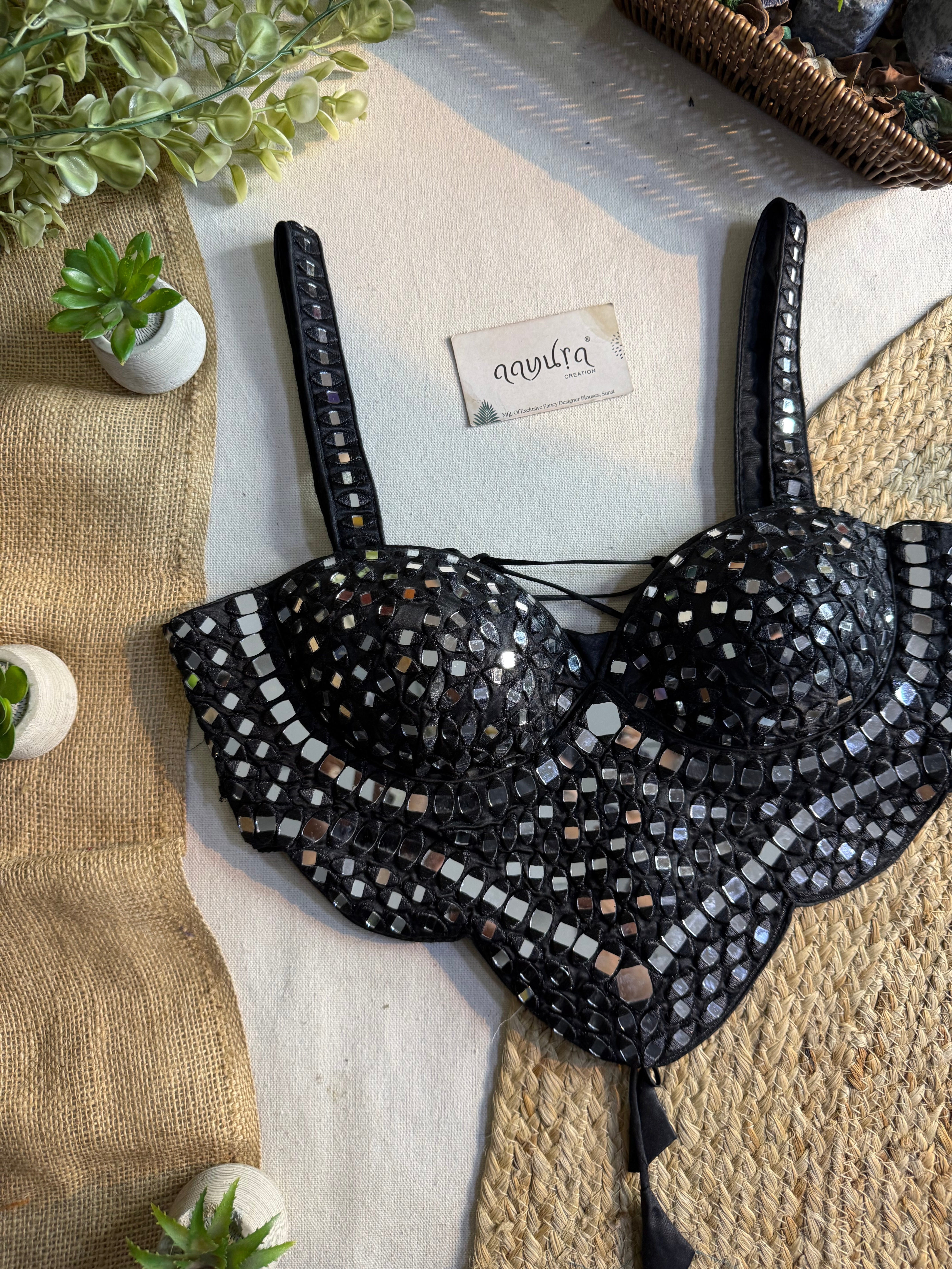 Chandrika Mirror Blouse