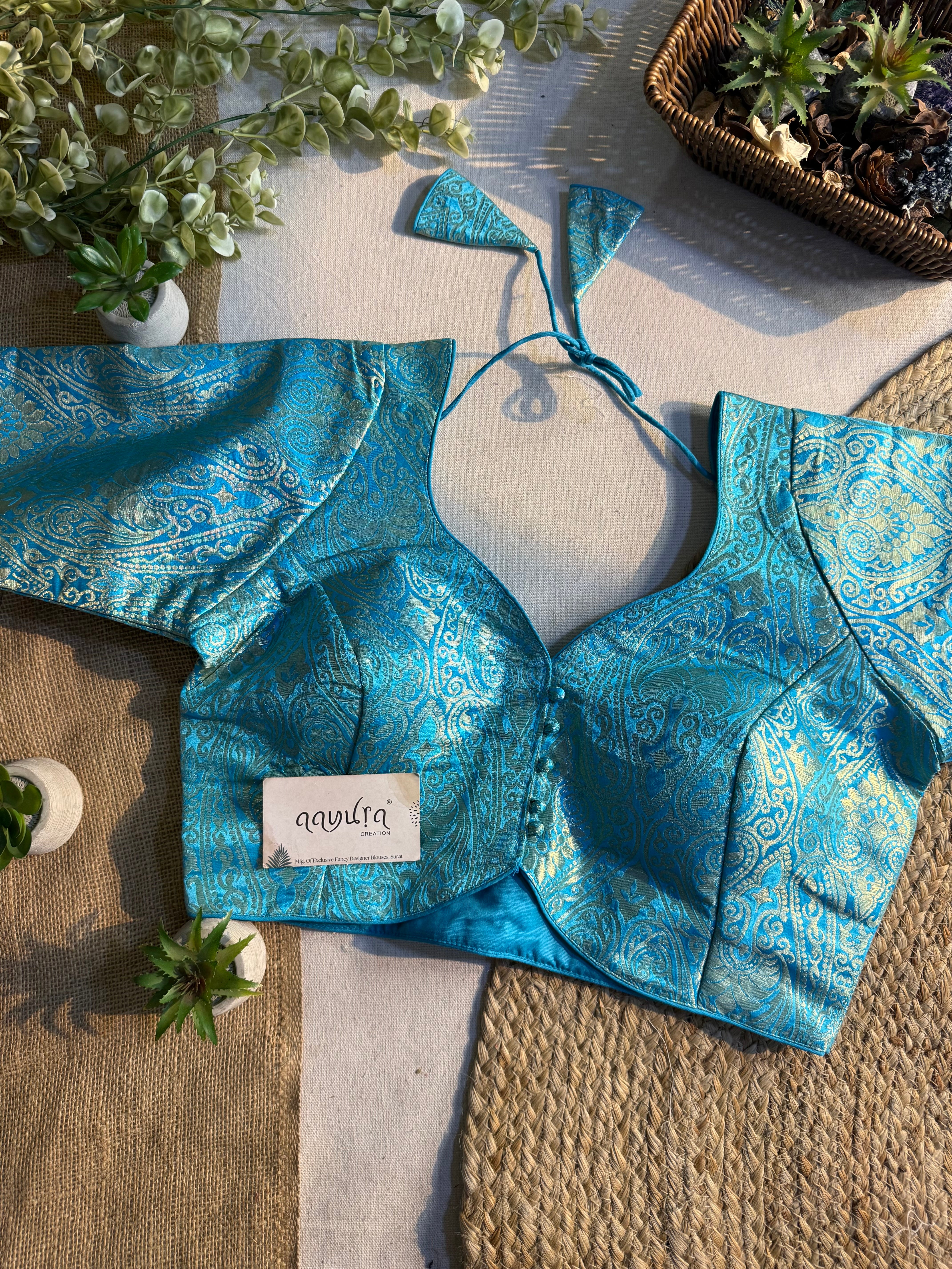 Zeenat Heritage Banarasi Blouse