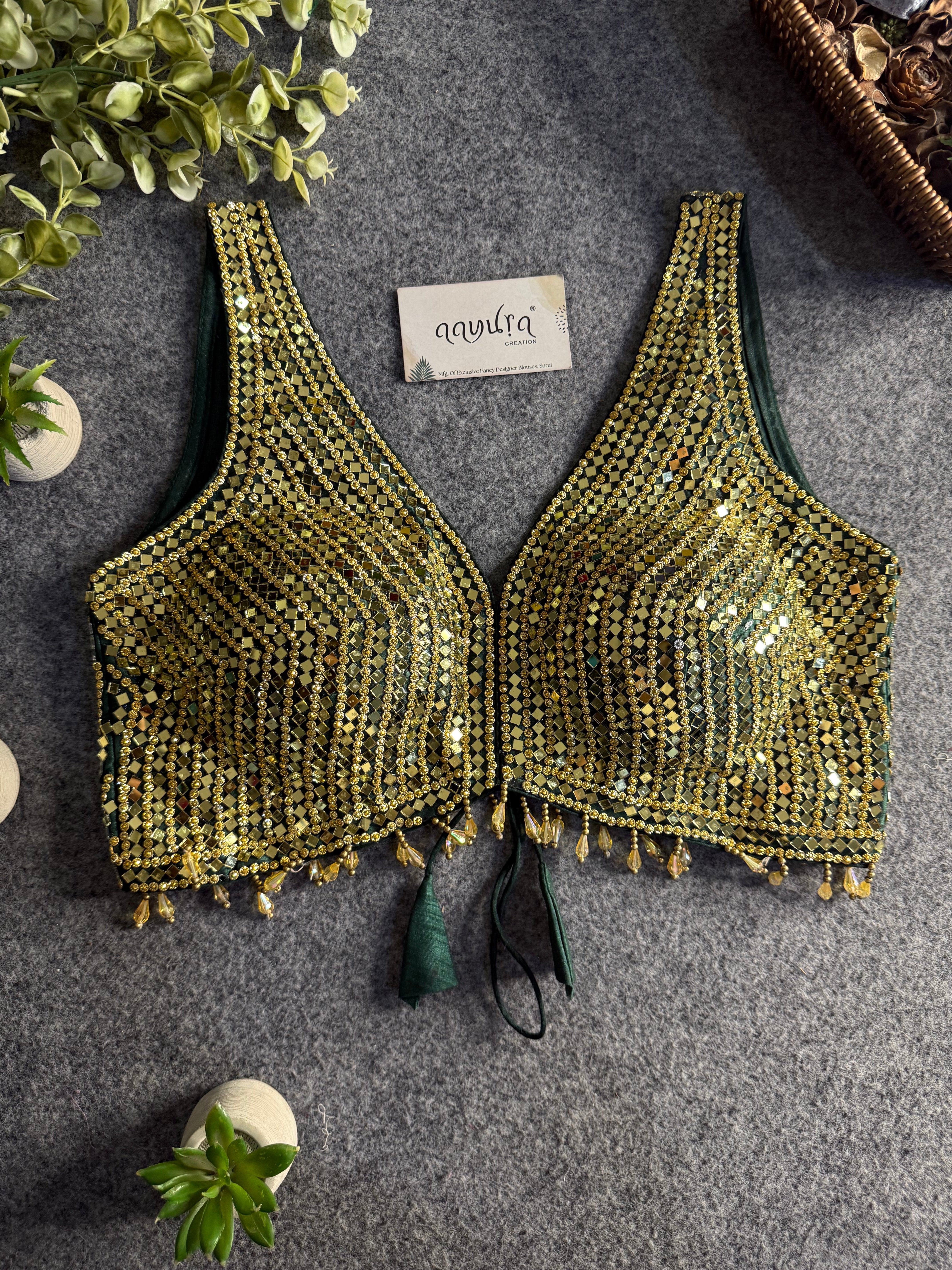 Lunara Festive Glow Blouse