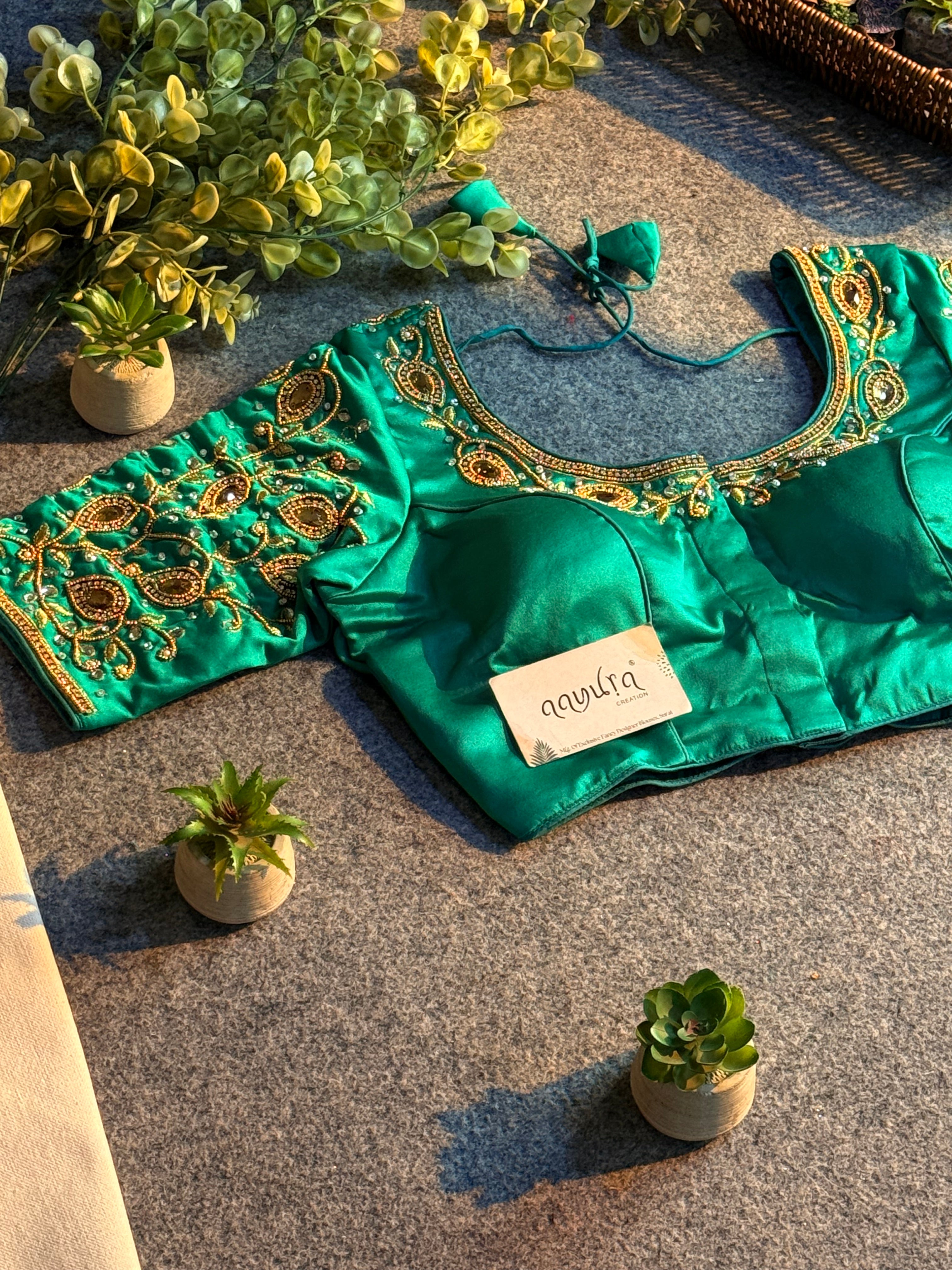 Twinkle Aari Work Blouse