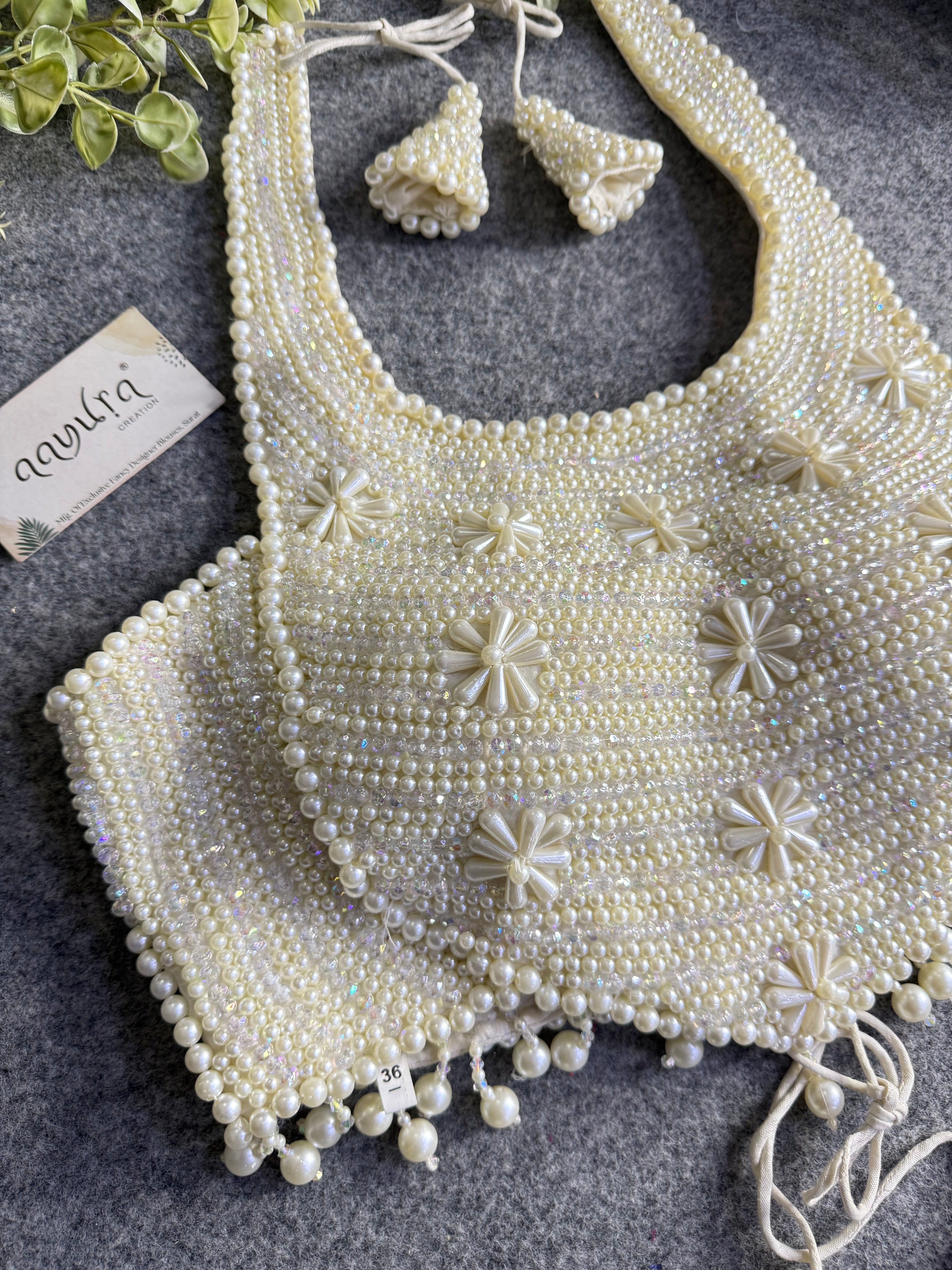 Pearl Halter White