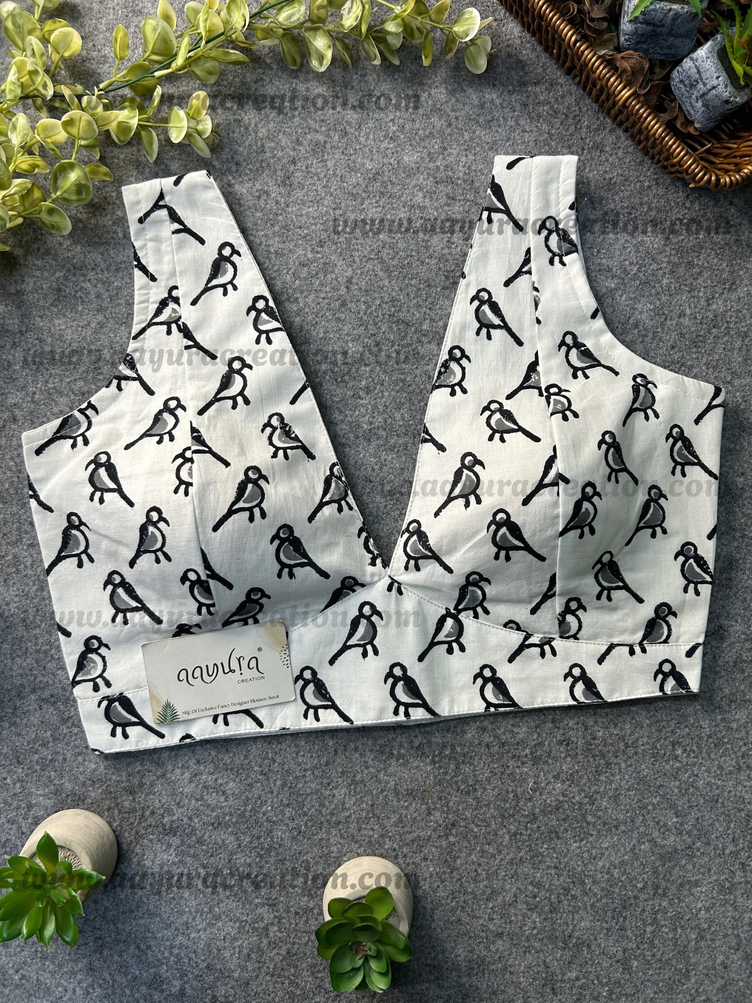 V Neck Cotton