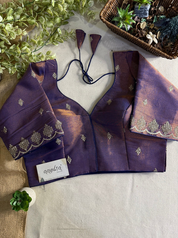 Zoya-2 Shimmer Butti Blouse