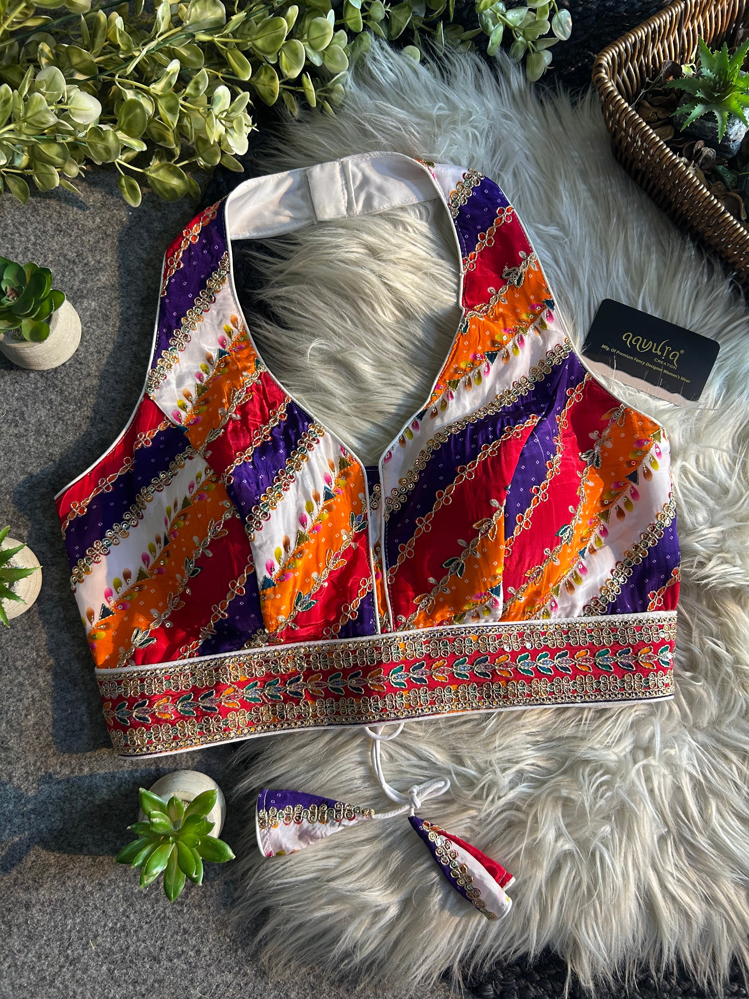 Elara Halter Blouse