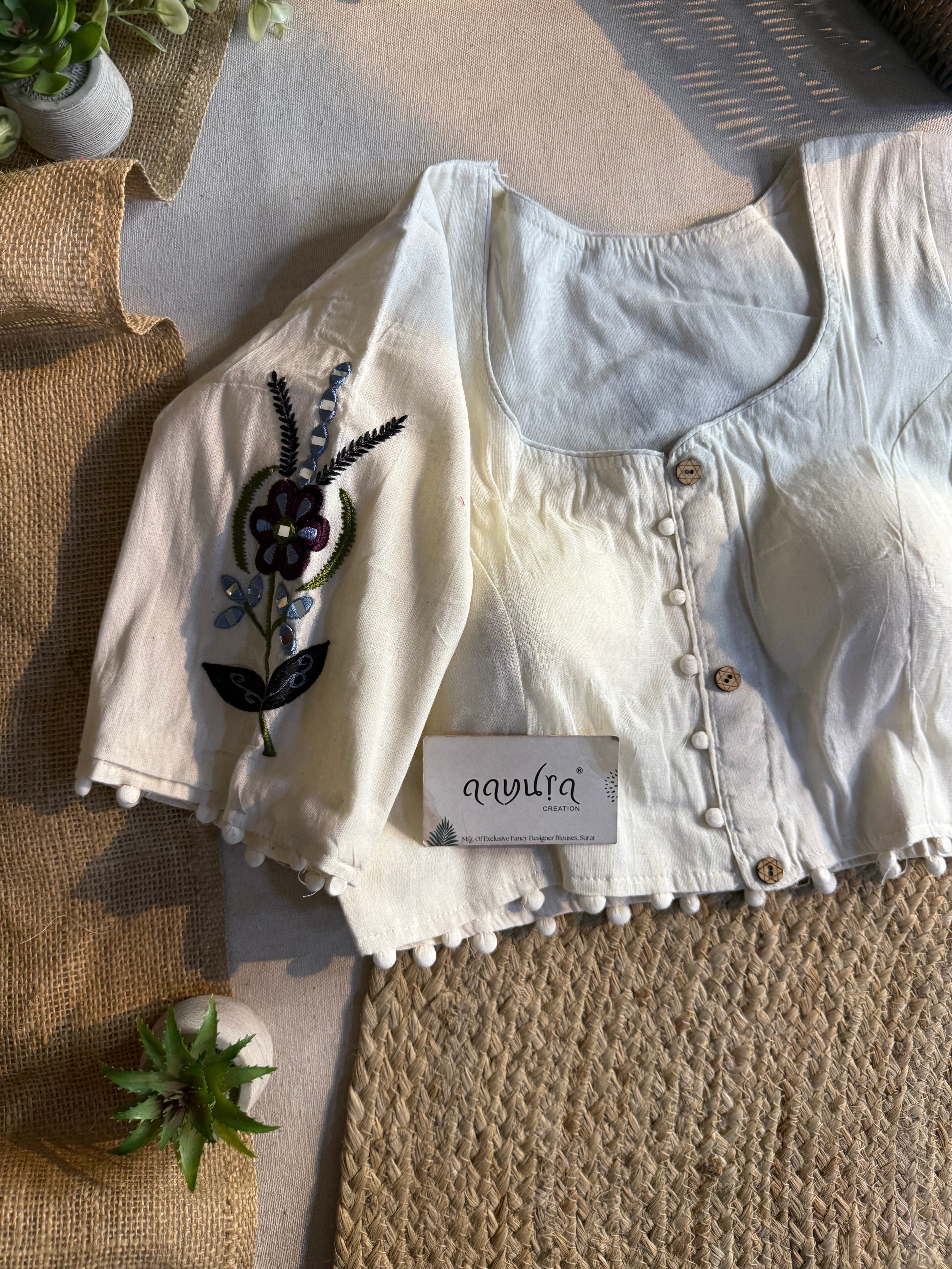 Elite Craft Cotton Blouse