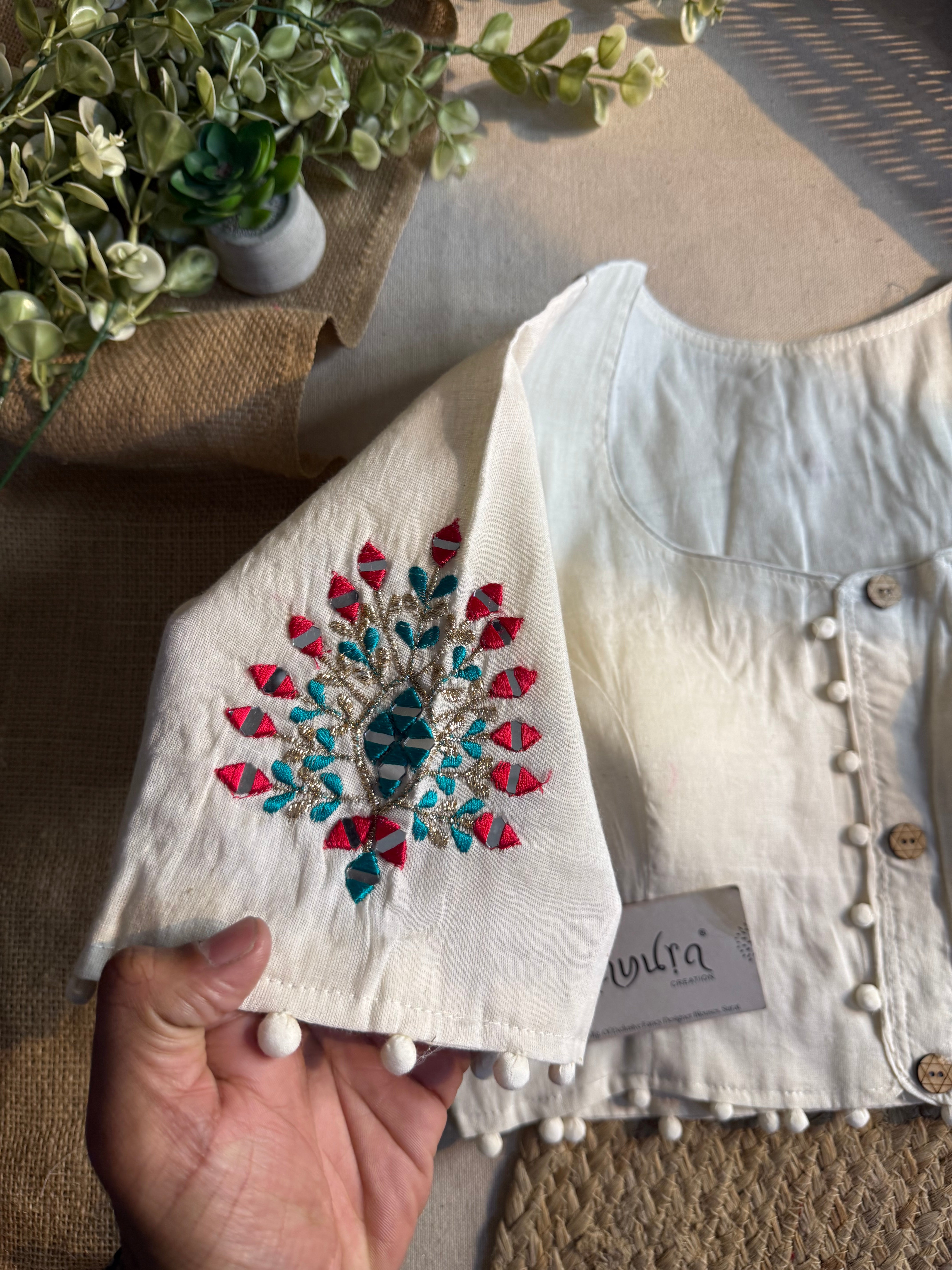 Elite Craft Cotton Blouse
