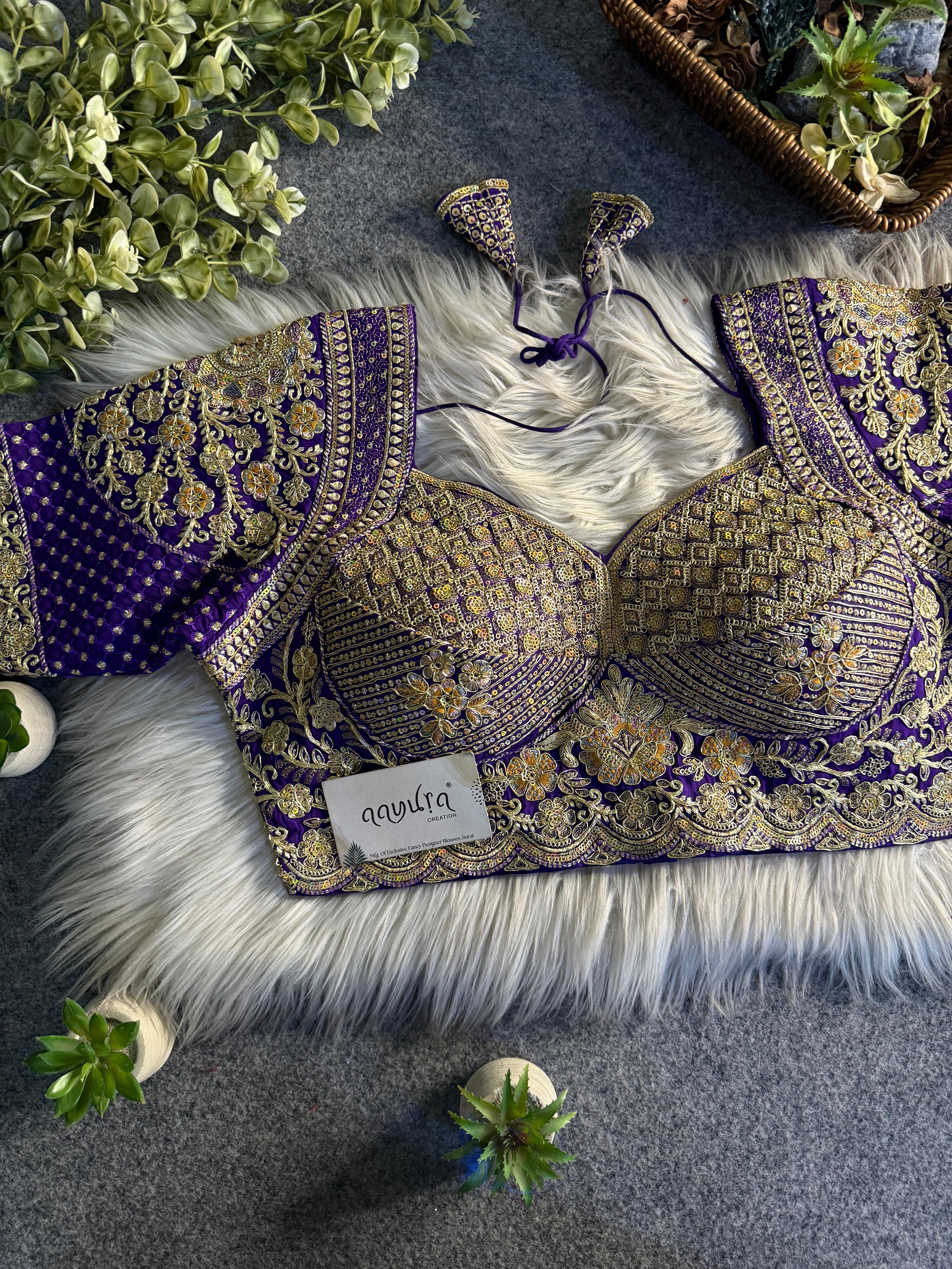 Rivya Glam Silk Blouse