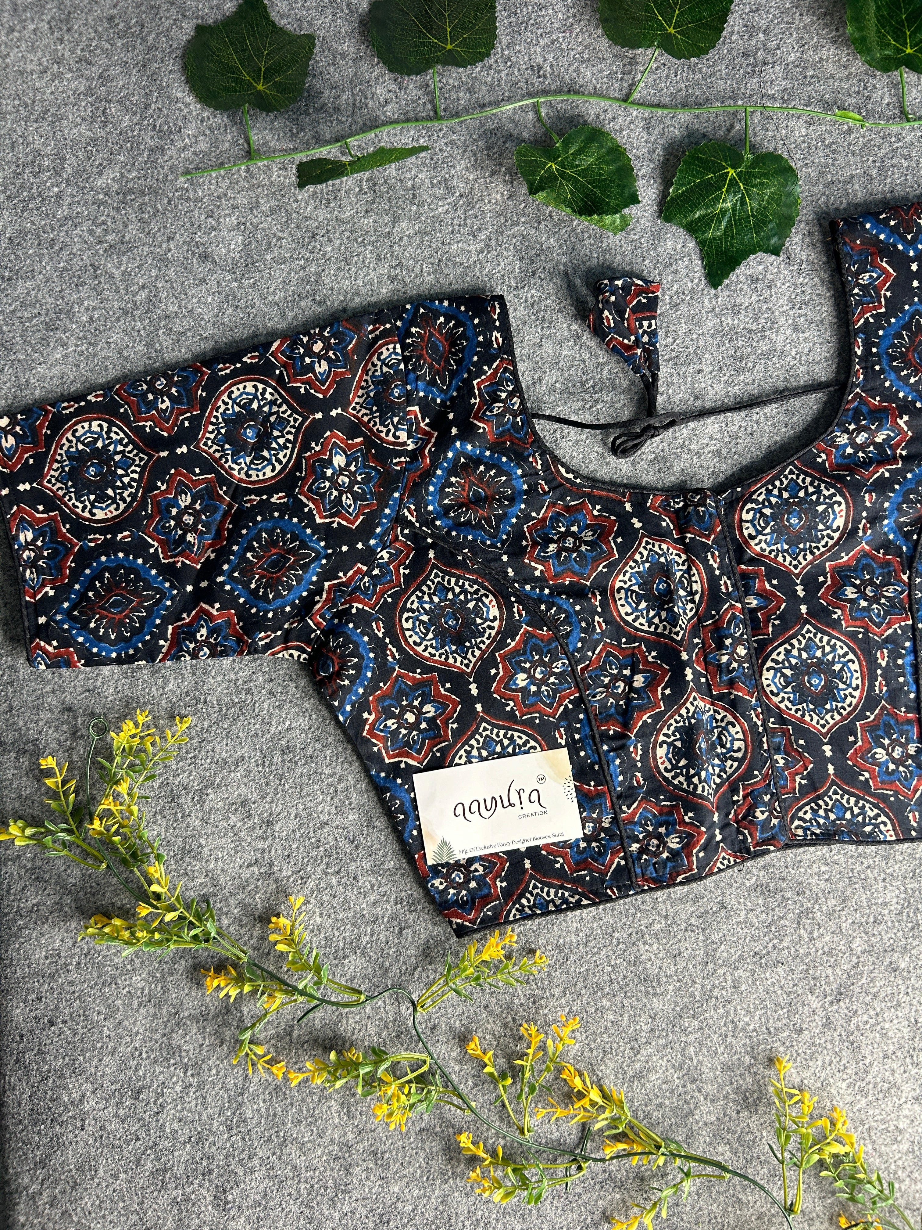 Pure cotton Ajrakh Print