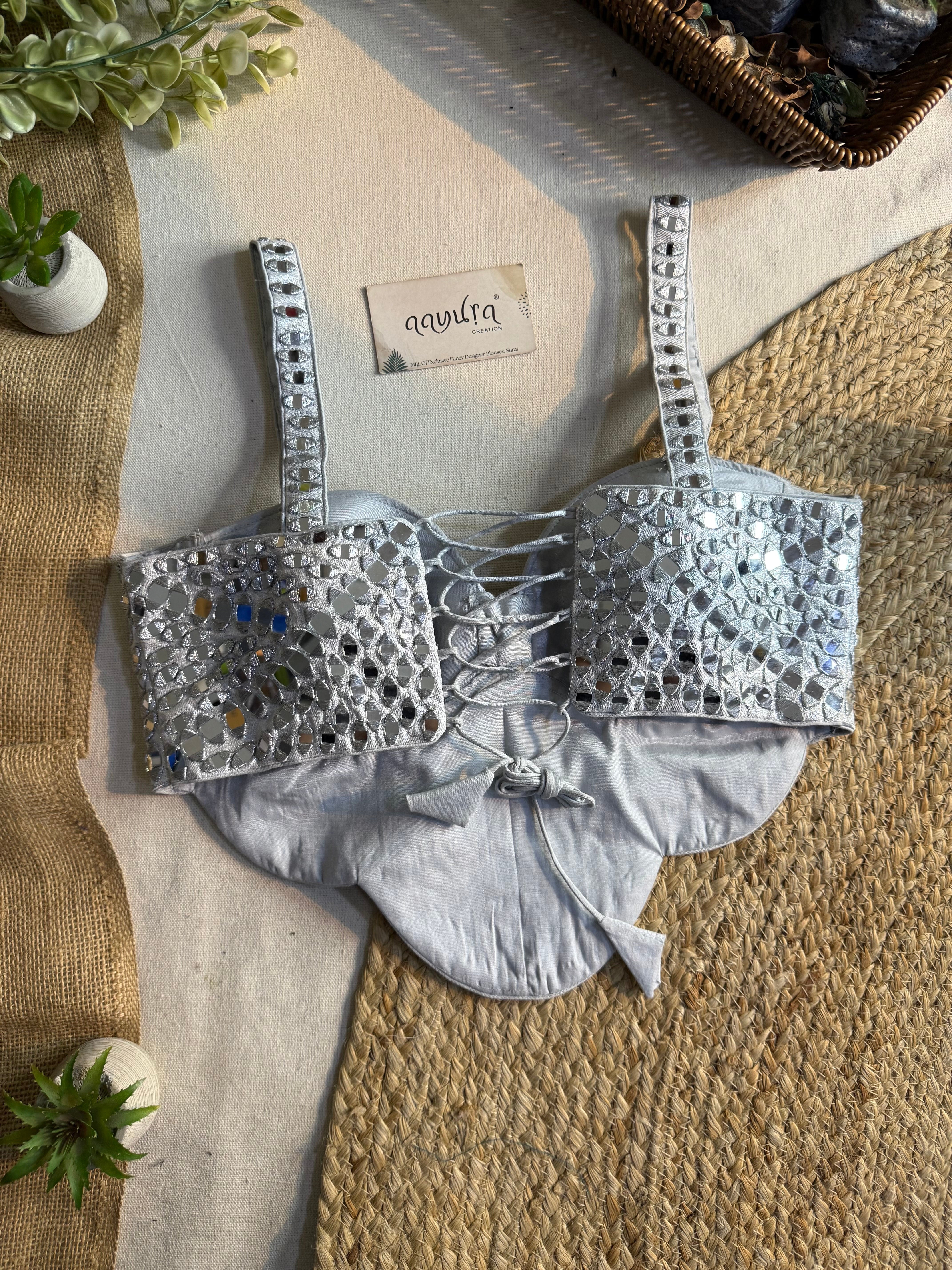 Chandrika Mirror Blouse