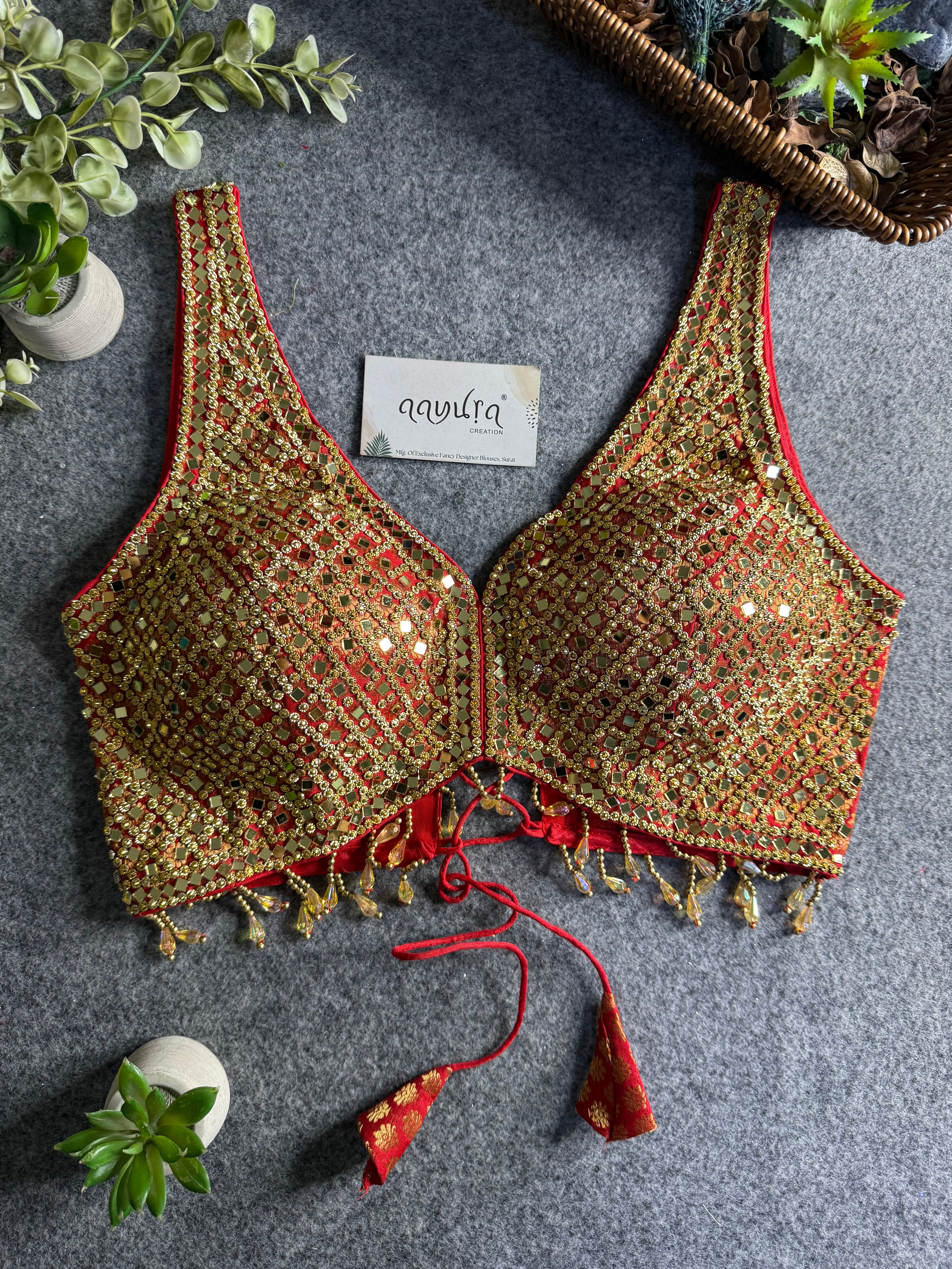 Lunara Festive Glow Blouse