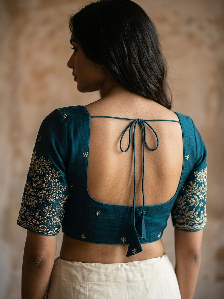 Rajsi Vichitra Zari Work Blouse