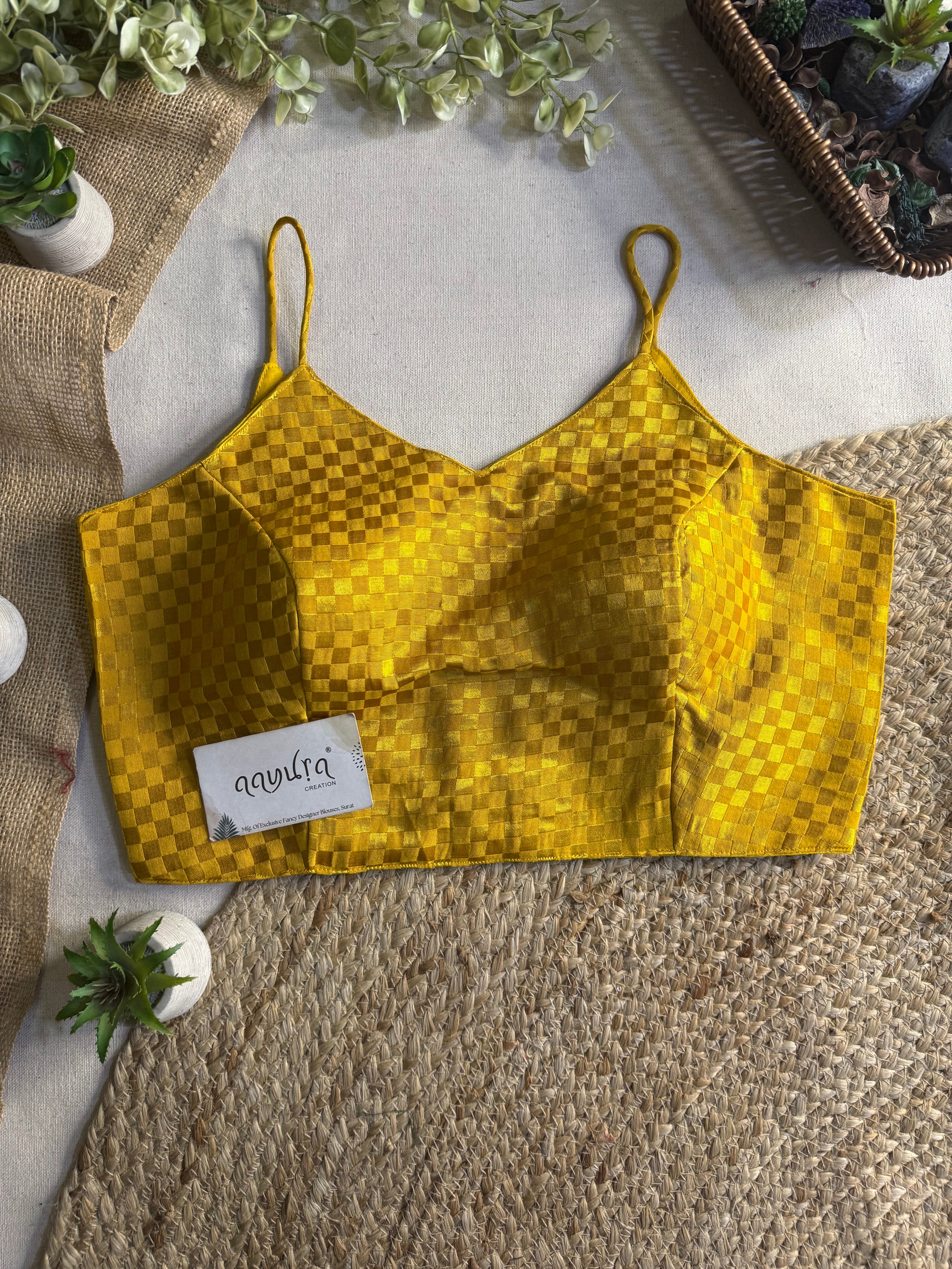 Thai Silk Strap Blouse