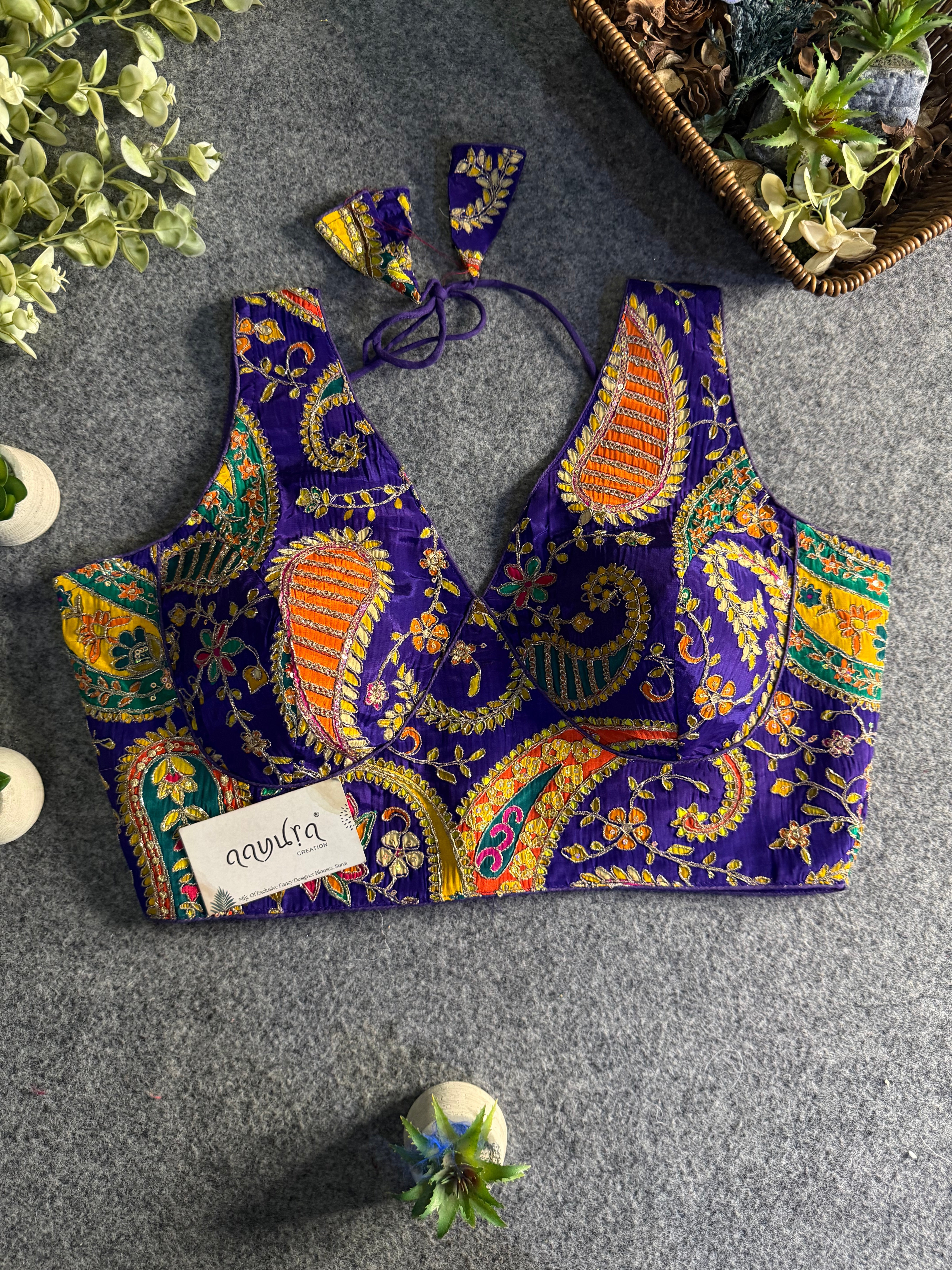 Anastasia Crape Silk Blouse