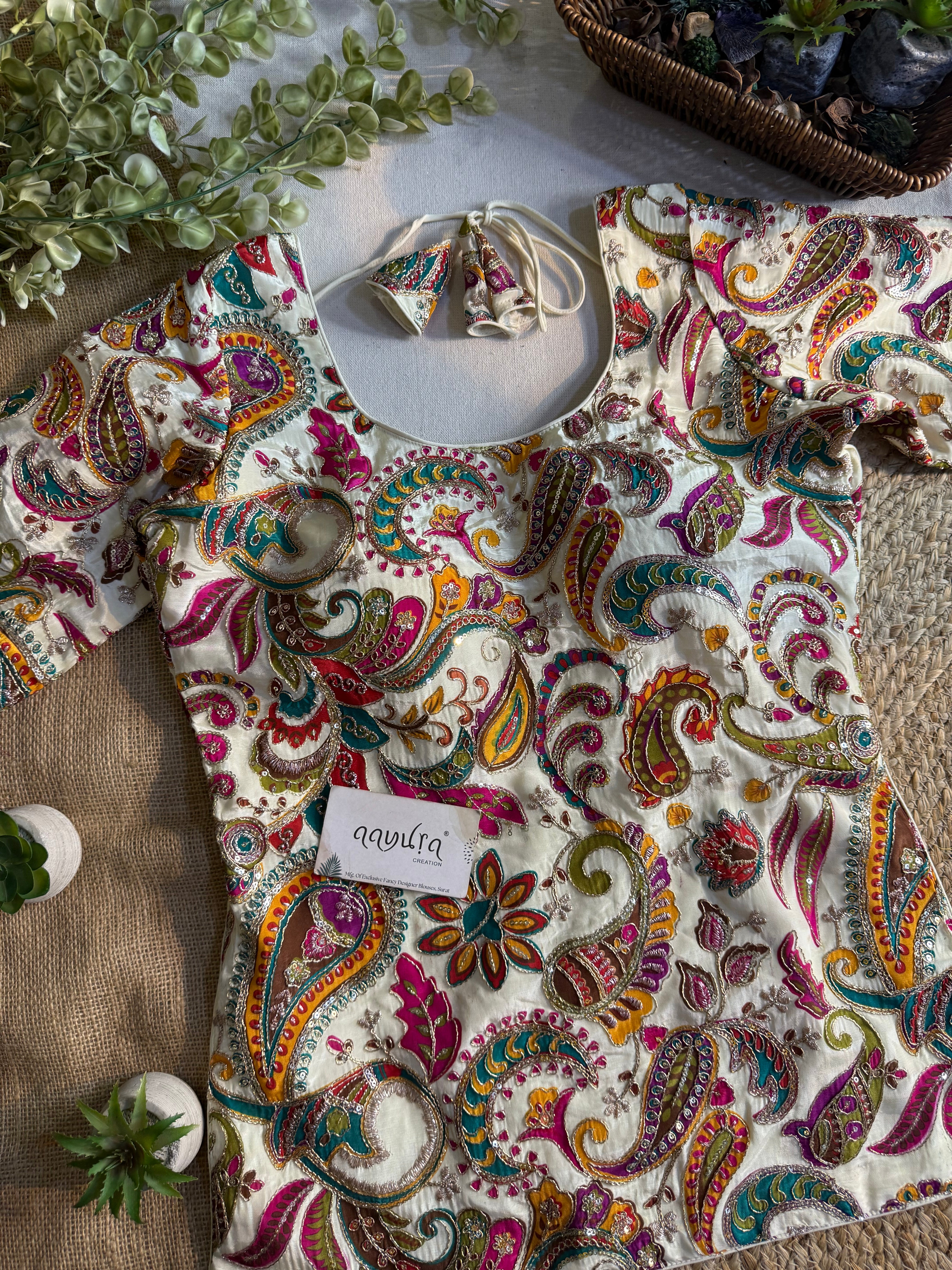 Zarmina Peplum Blouse 2