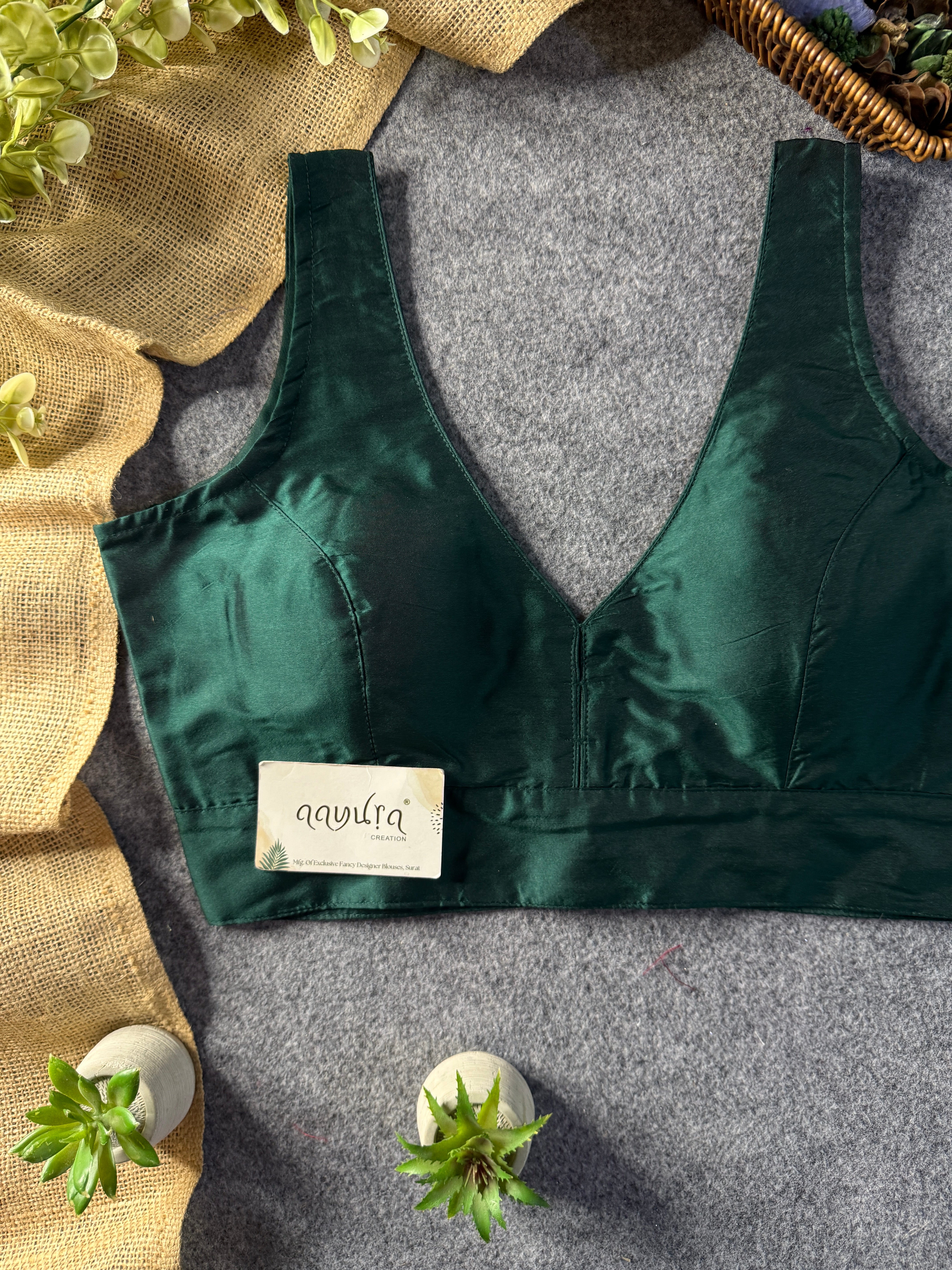 BOLLYWOOD STYLE-BOTTLE GREEN