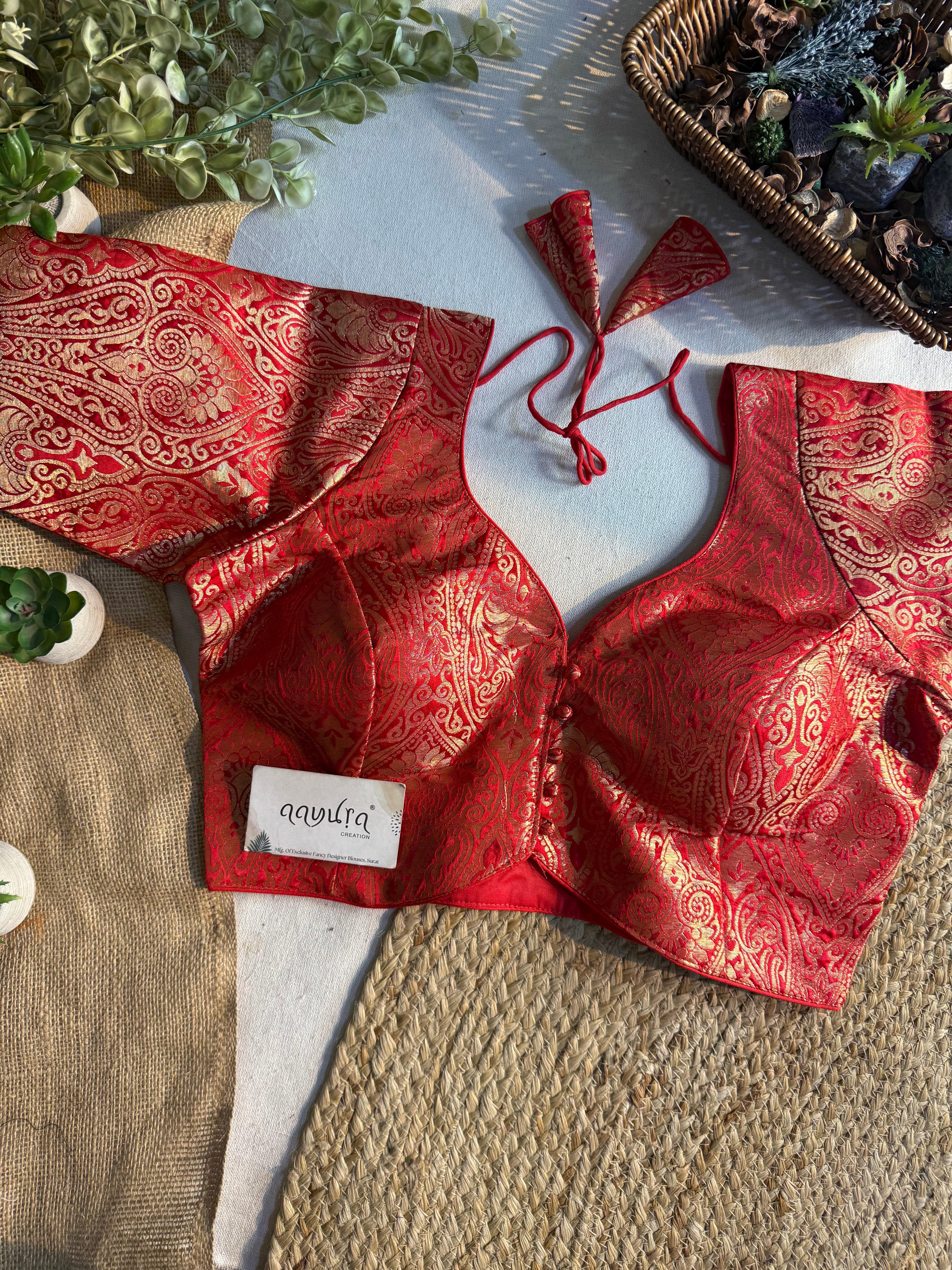 Zeenat Heritage Banarasi Blouse