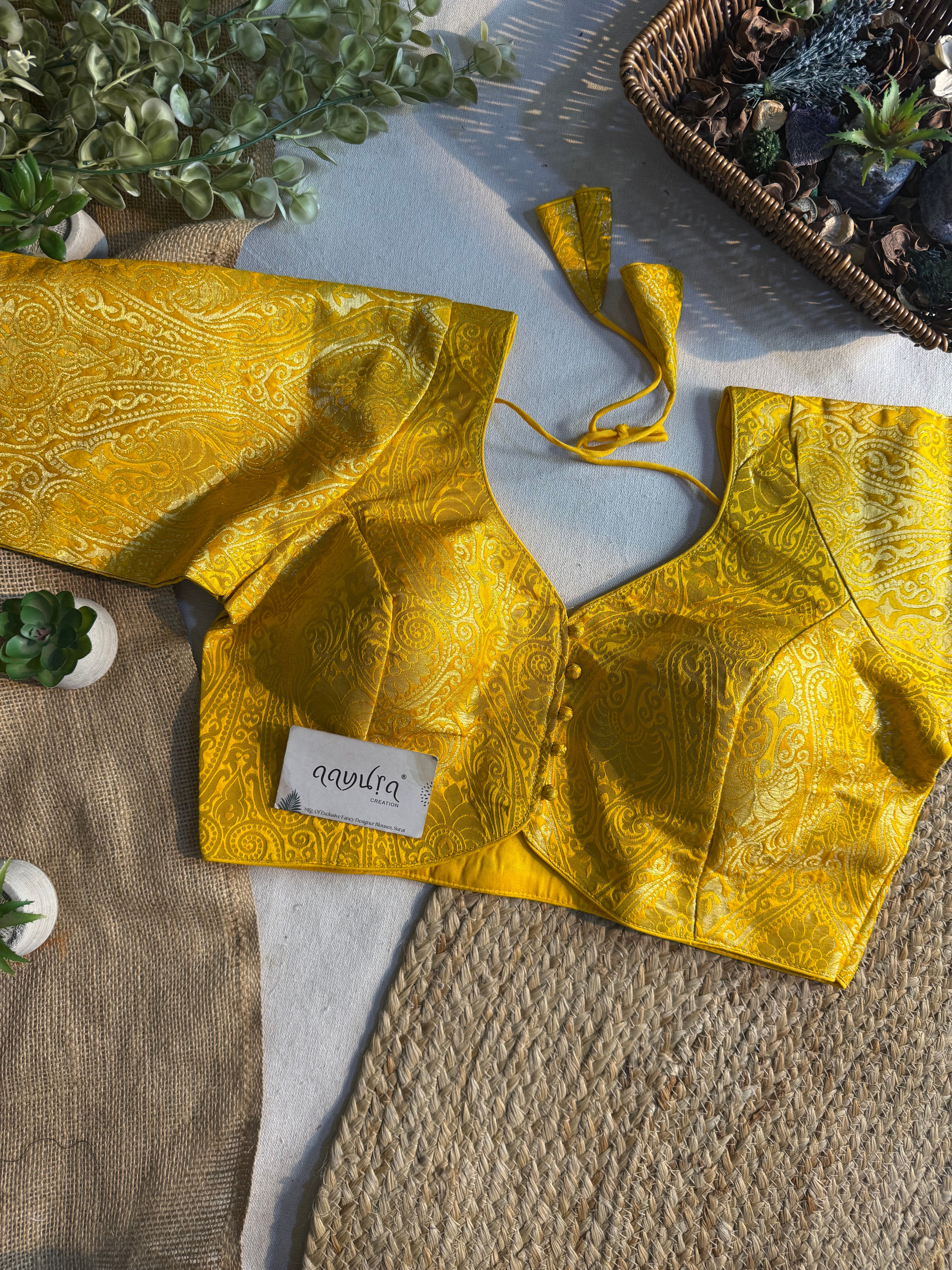 Zeenat Heritage Banarasi Blouse