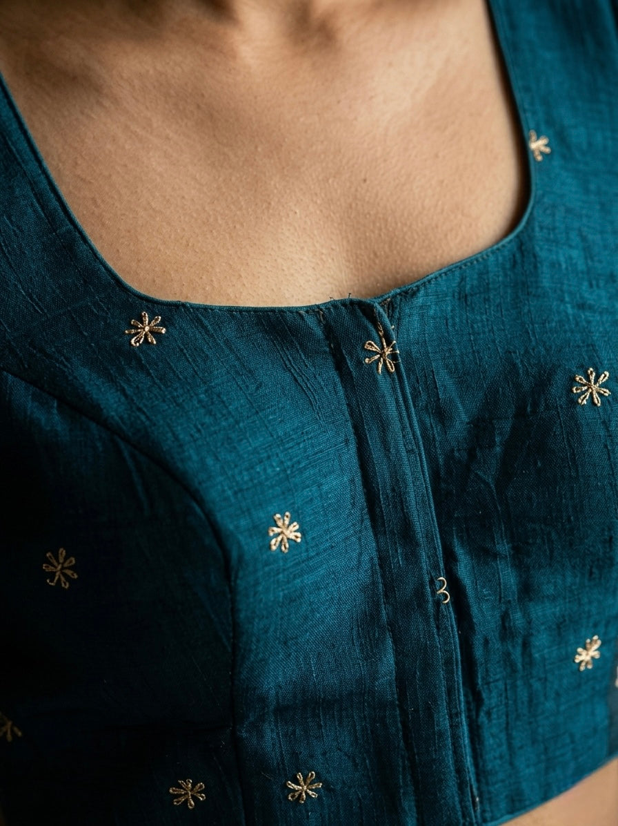 Rajsi Vichitra Zari Work Blouse