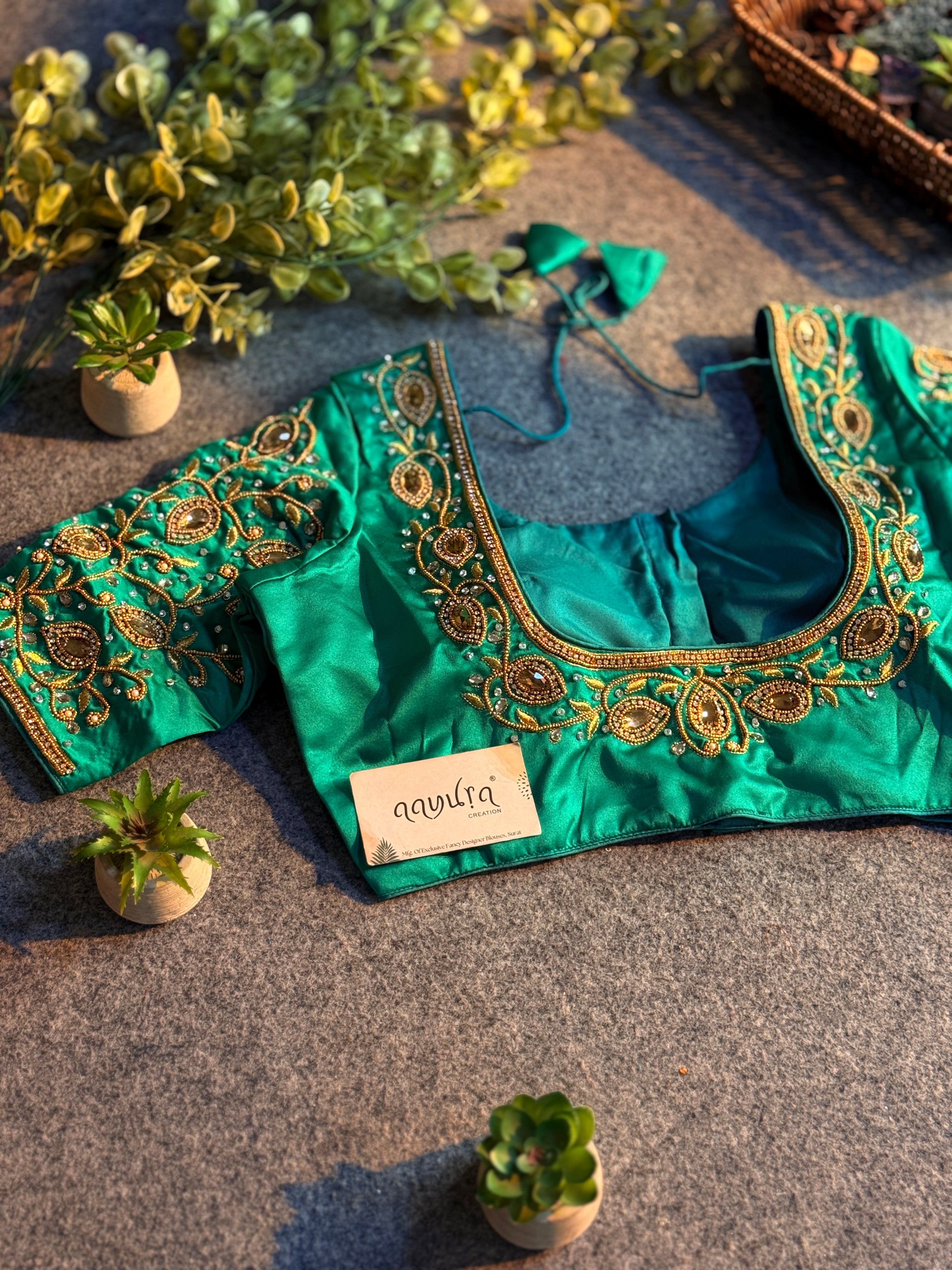 Twinkle Aari Work Blouse